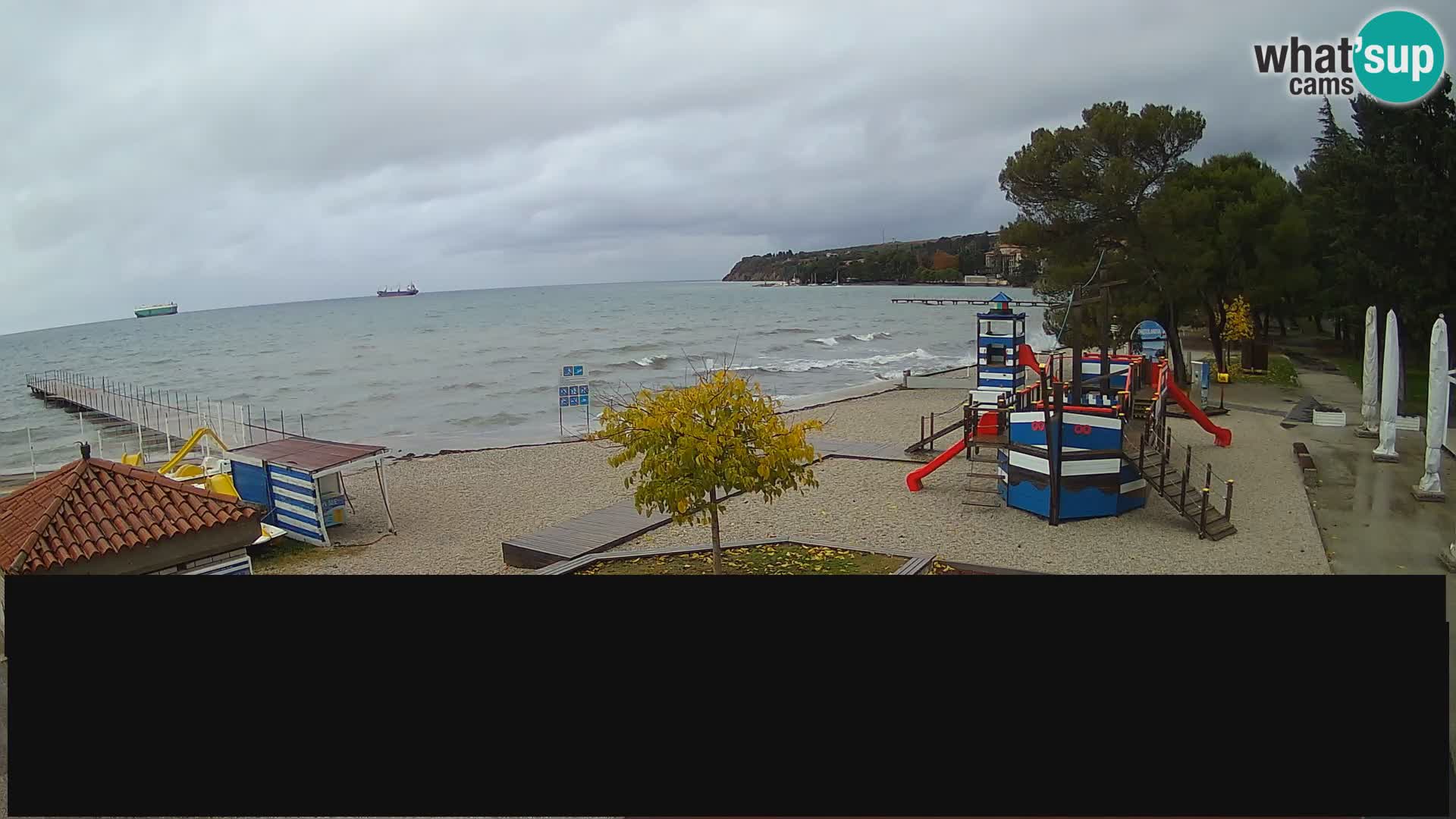 Live webcam Ankaran – Adria Ankaran Hotel & Resort – Slovenia