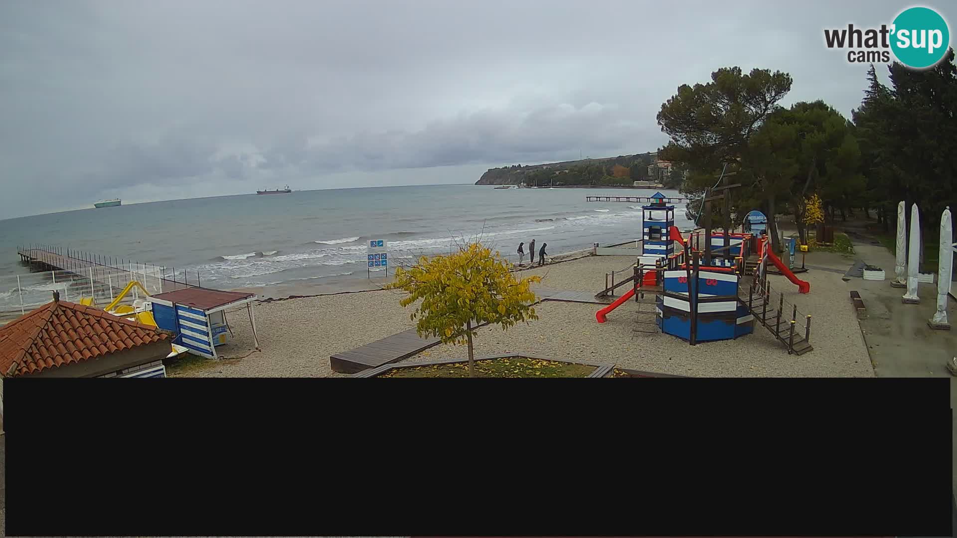 Live webcam Ankaran – Adria Ankaran Hotel & Resort – Slovenia