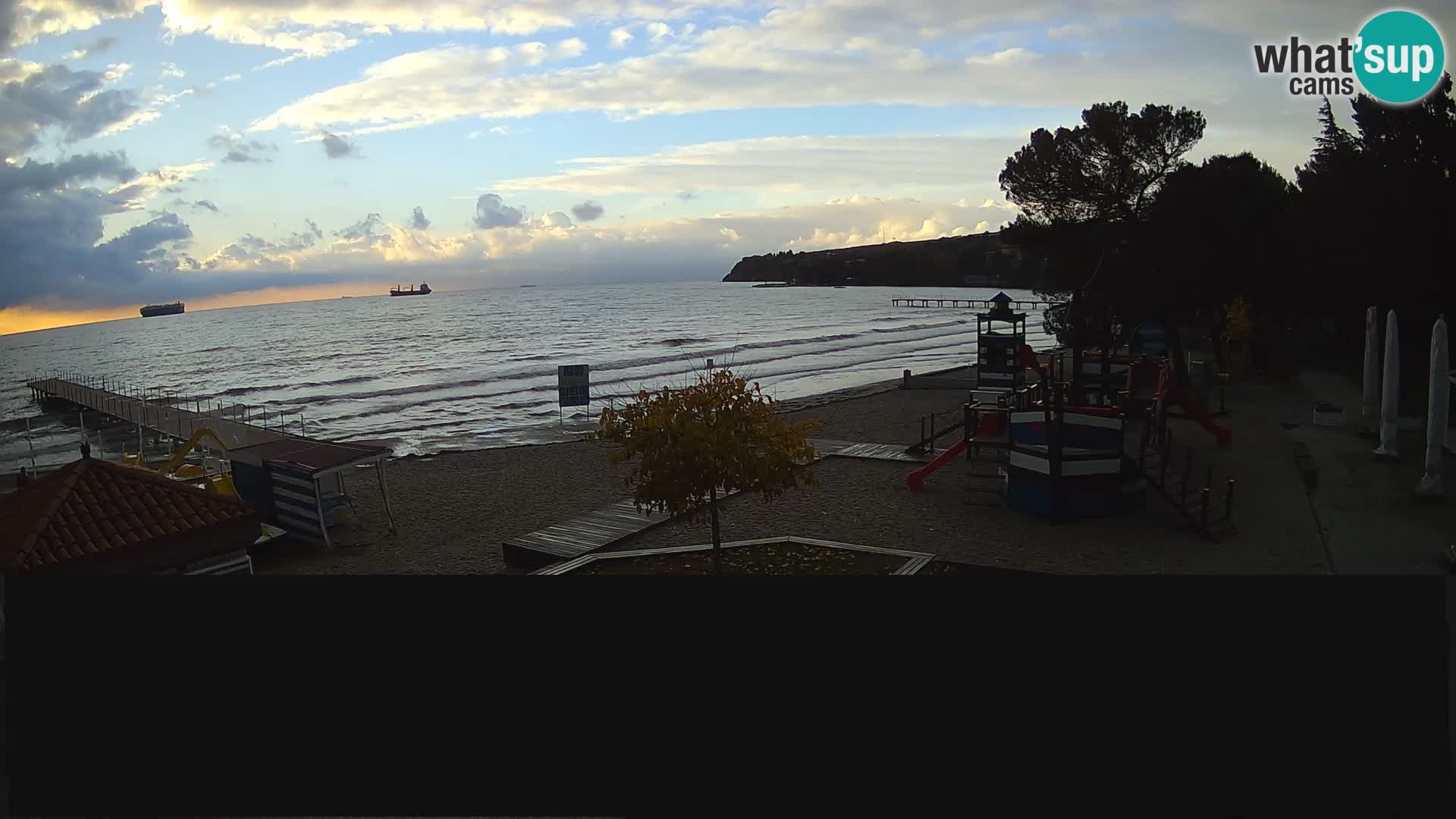 Webcam en direct Ankaran – Adria Ankaran Hotel & Resort – Slovénie