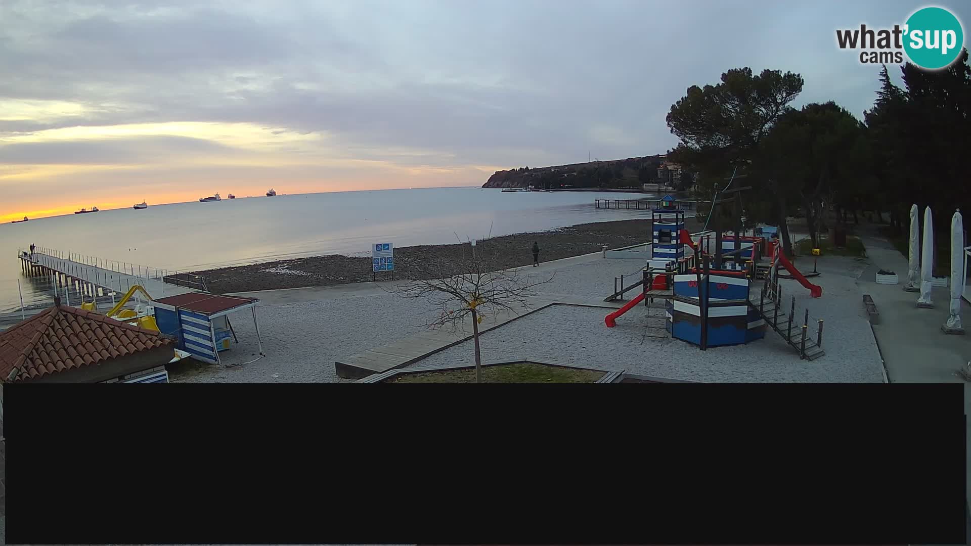 Web kamera uživo Ankaran – Adria Ankaran Hotel & Resort – Slovenija