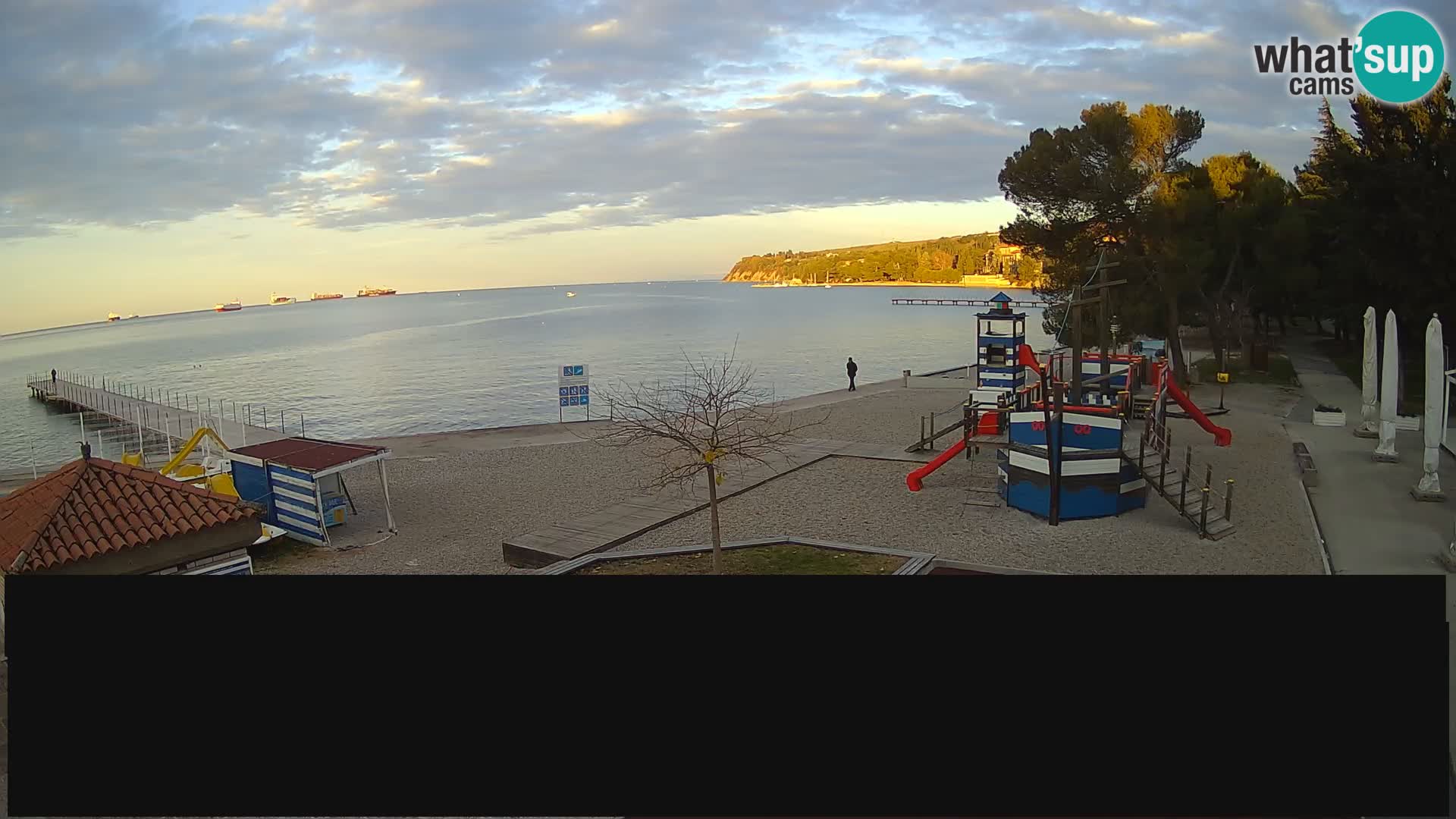 Web kamera uživo Ankaran – Adria Ankaran Hotel & Resort – Slovenija