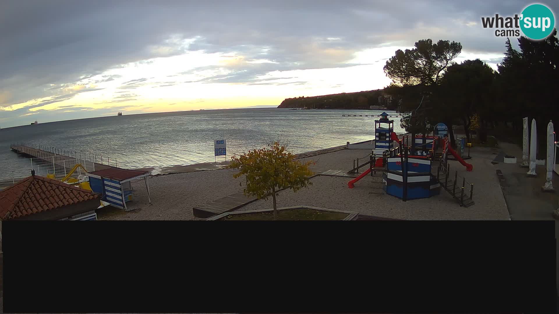 Live webcam Ankaran – Adria Ankaran Hotel & Resort – Slovenia