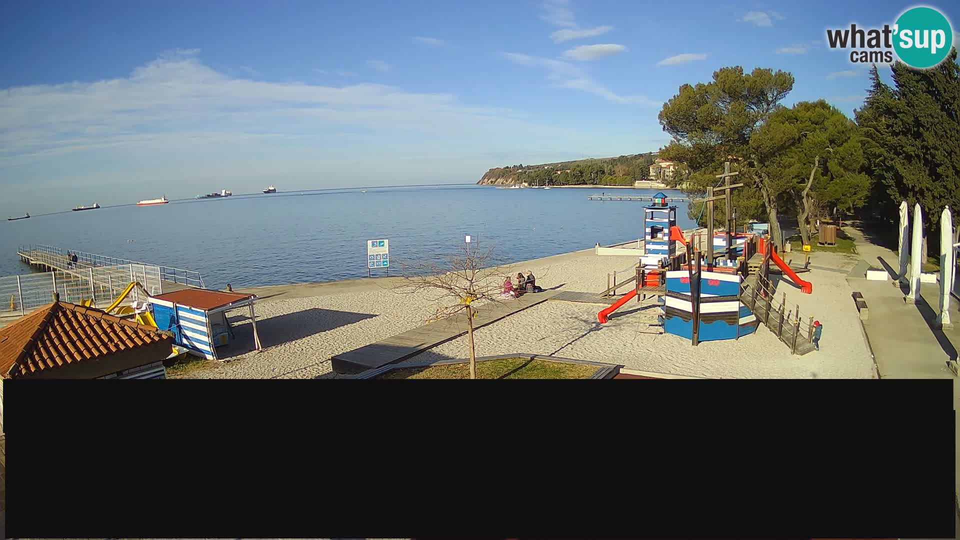 Live Webcam Ankaran – Adria Ankaran Hotel & Resort – Slowenien