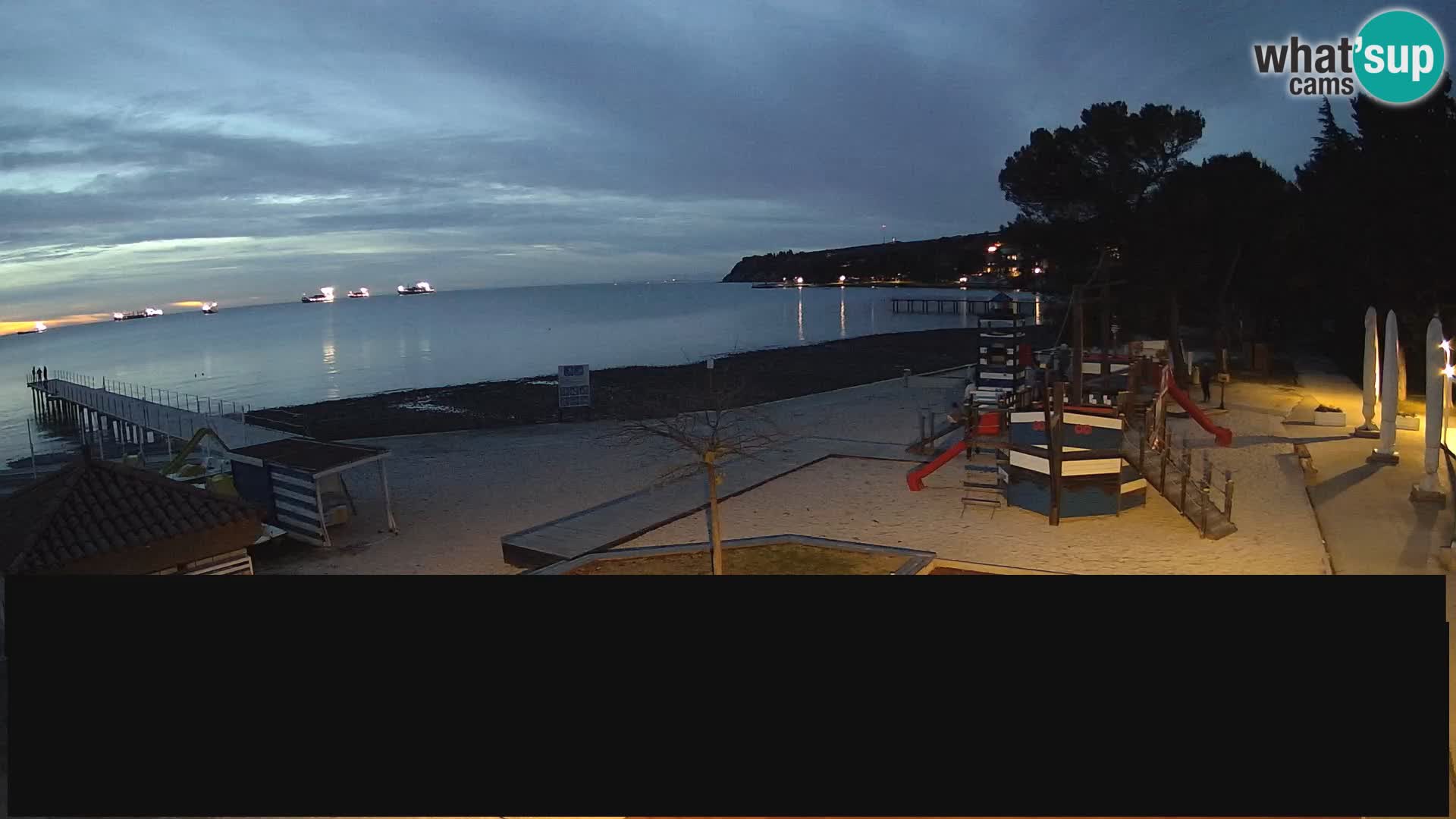 Live webcam Ankaran – Adria Ankaran Hotel & Resort – Slovenia