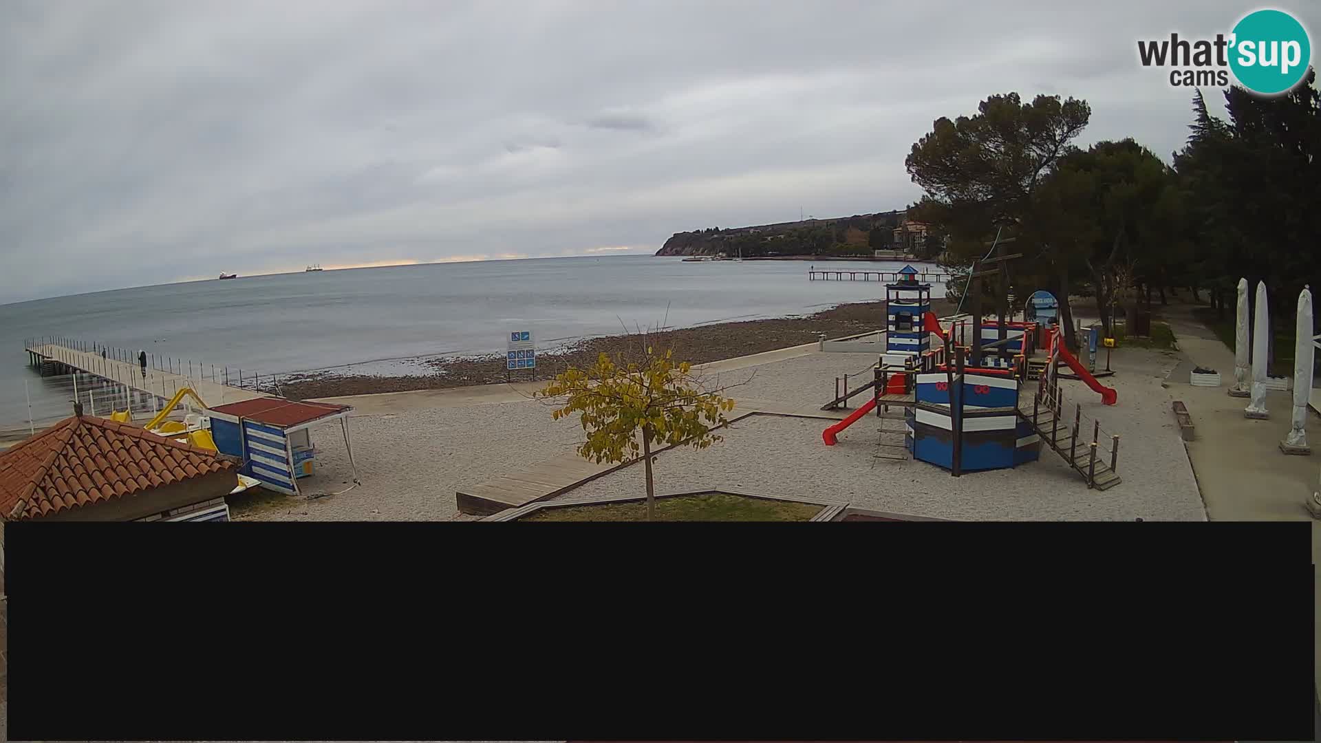 Cámara web en vivo Ankaran – Adria Ankaran Hotel & Resort – Eslovenia