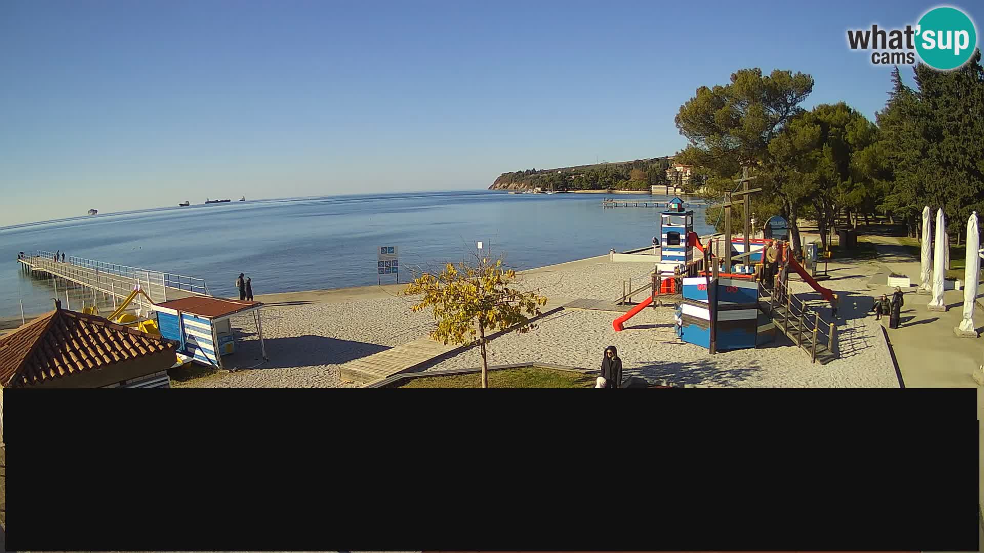 Live webcam Ankarano – Adria Ankaran Hotel & Resort – Slovenia