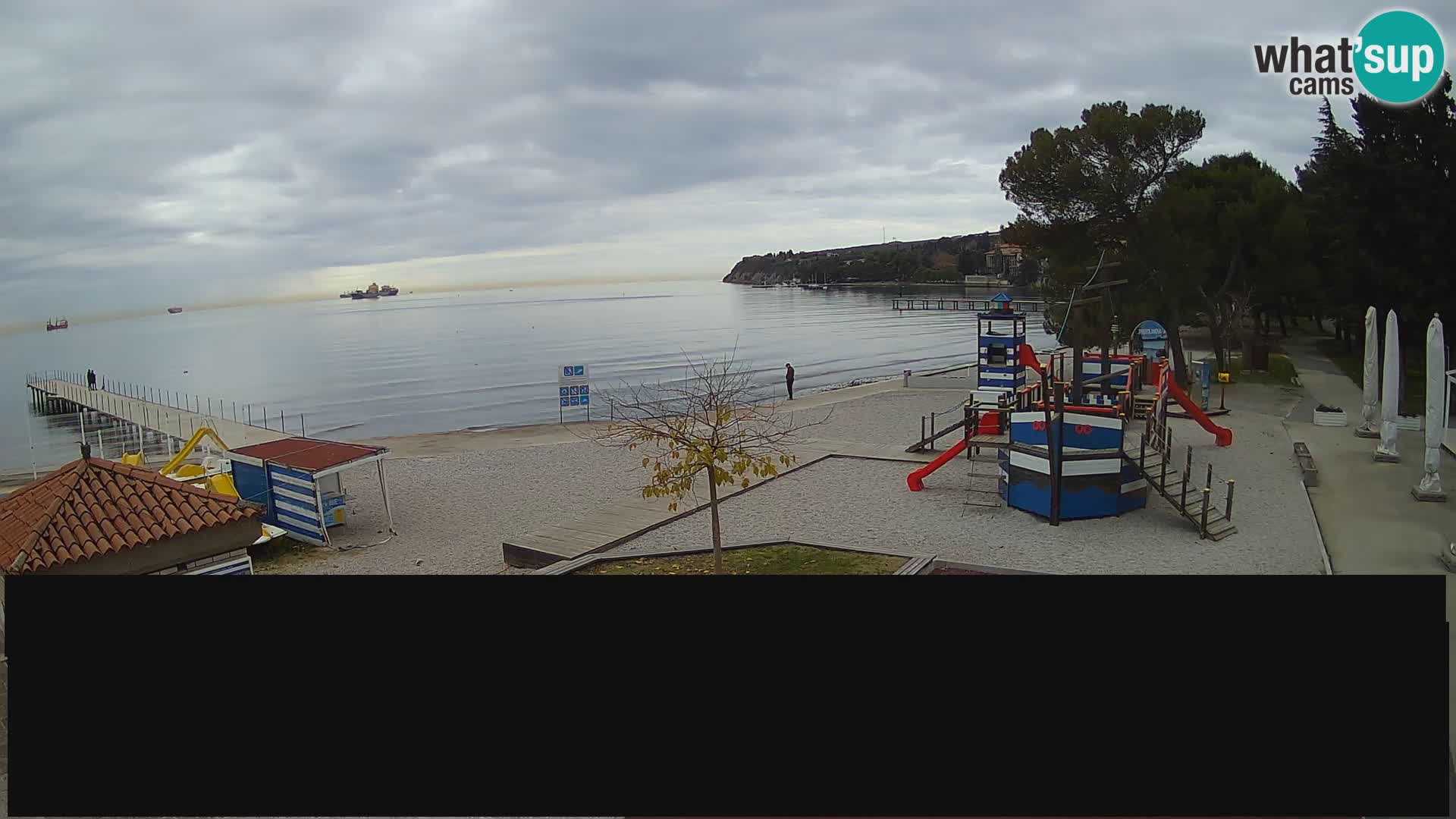 Live webcam Ankaran – Adria Ankaran Hotel & Resort – Slovenia