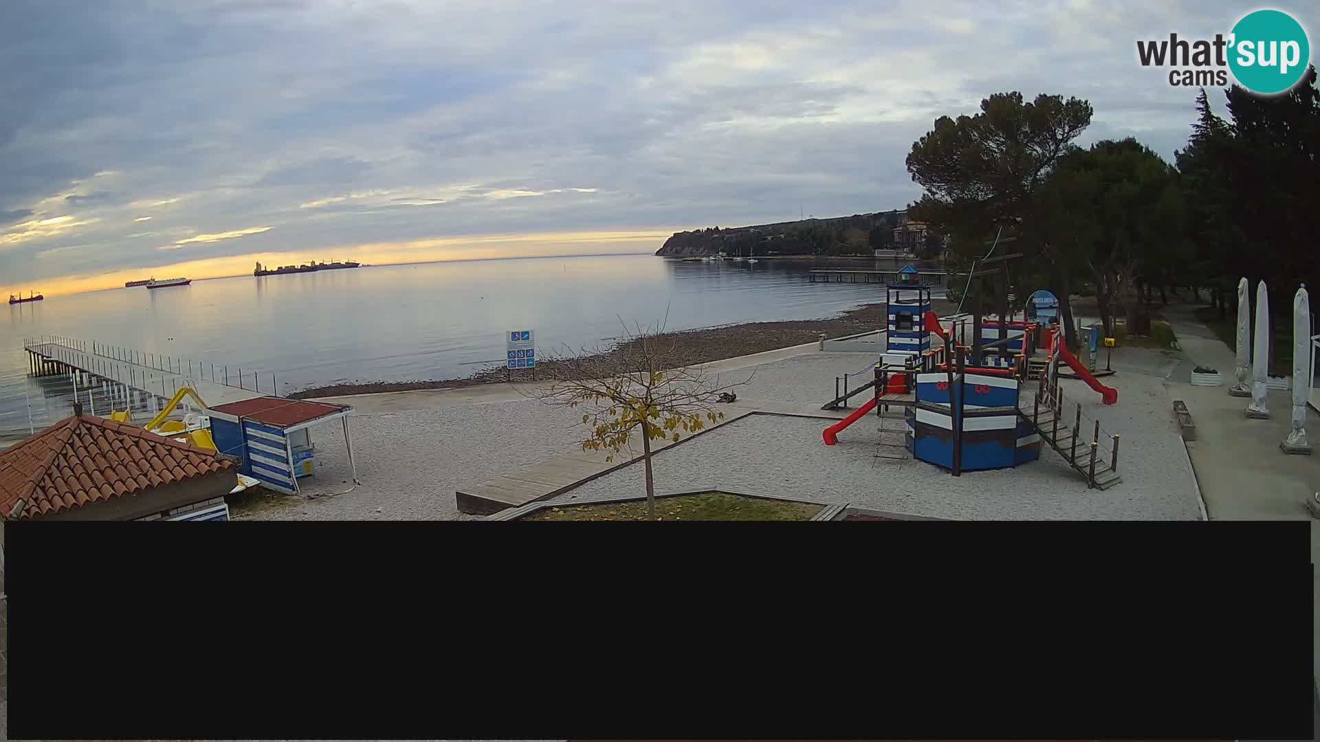 Webcam en direct Ankaran – Adria Ankaran Hotel & Resort – Slovénie