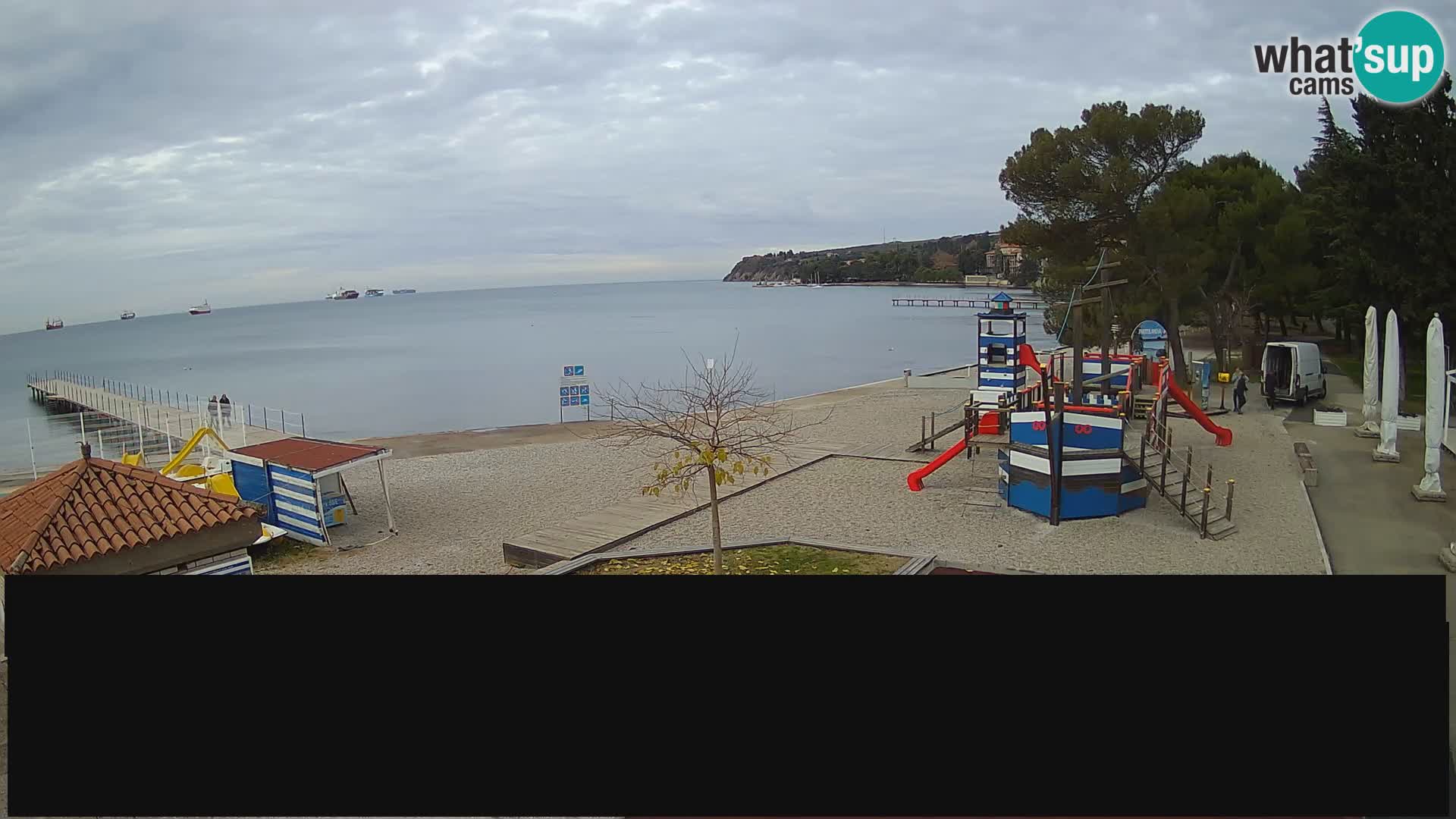 Live webcam Ankarano – Adria Ankaran Hotel & Resort – Slovenia