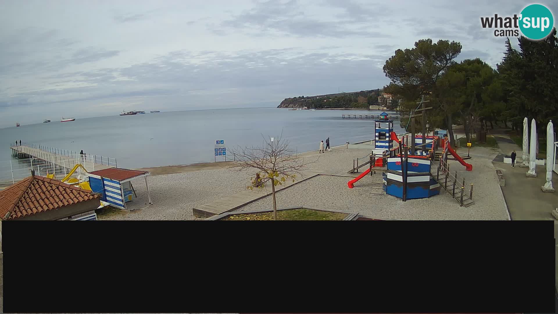 Live webcam Ankarano – Adria Ankaran Hotel & Resort – Slovenia