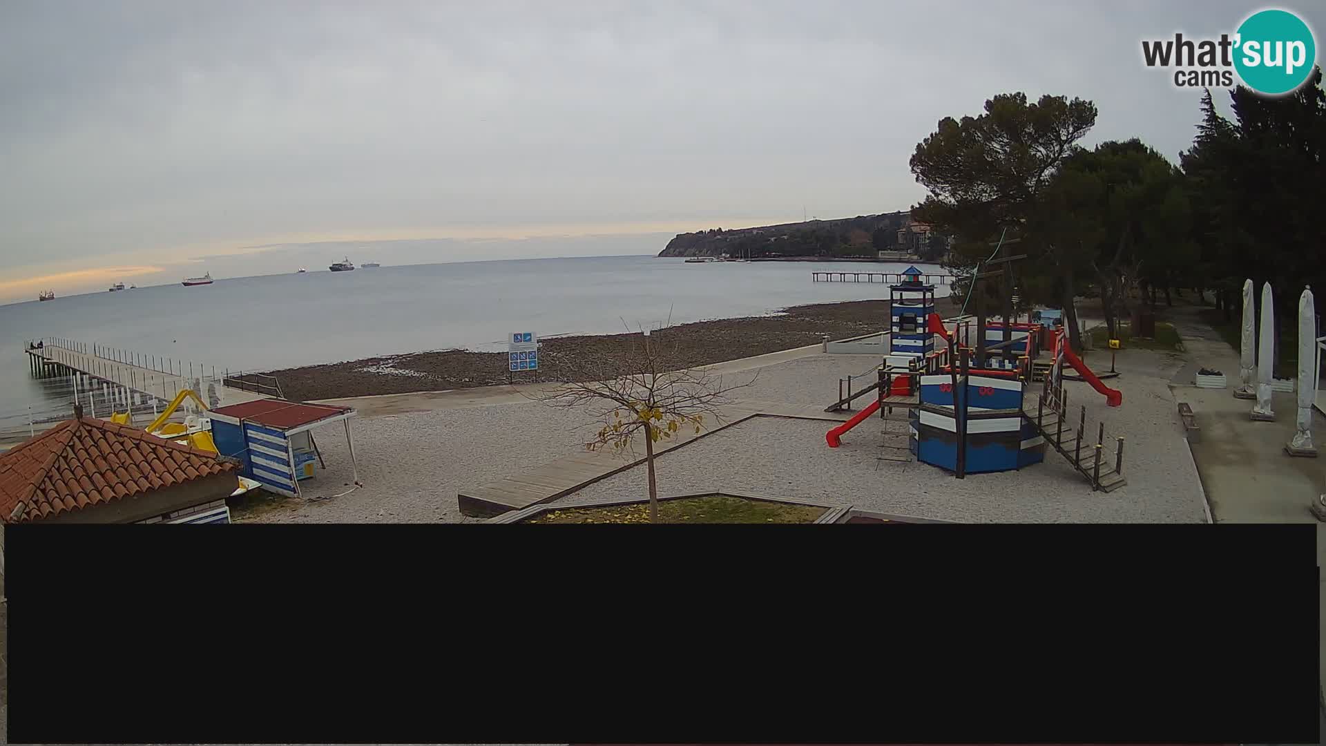 Web kamera uživo Ankaran – Adria Ankaran Hotel & Resort – Slovenija