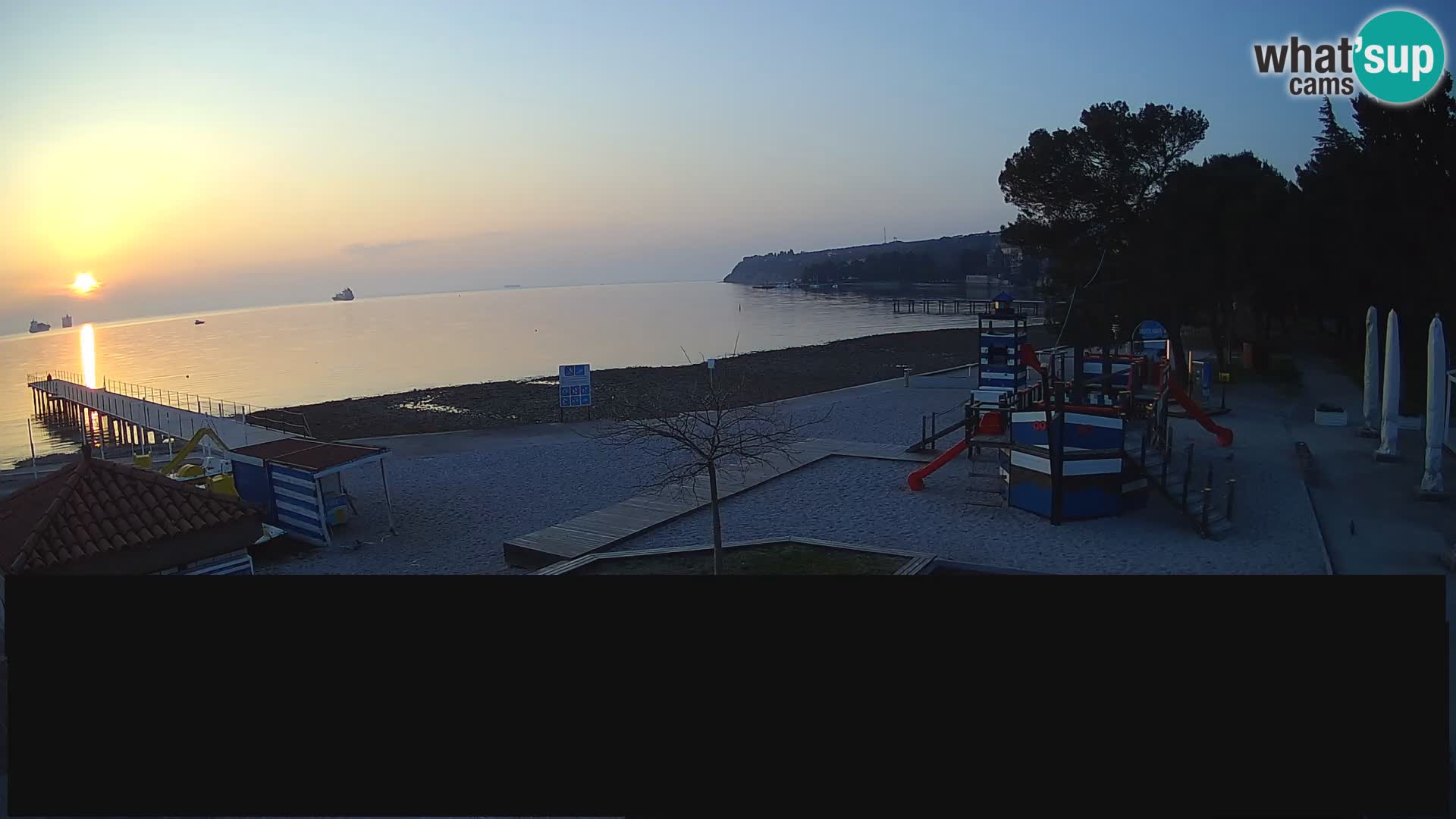 Live webcam Ankaran – Adria Ankaran Hotel & Resort – Slovenia