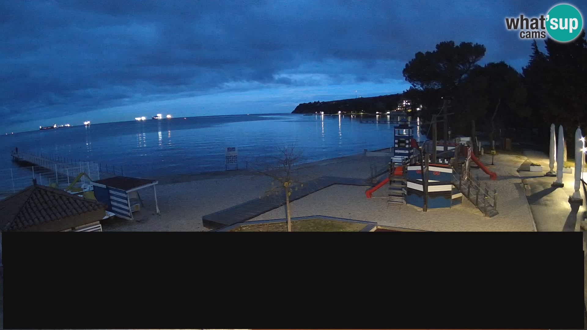 Live webcam Ankaran – Adria Ankaran Hotel & Resort – Slovenia