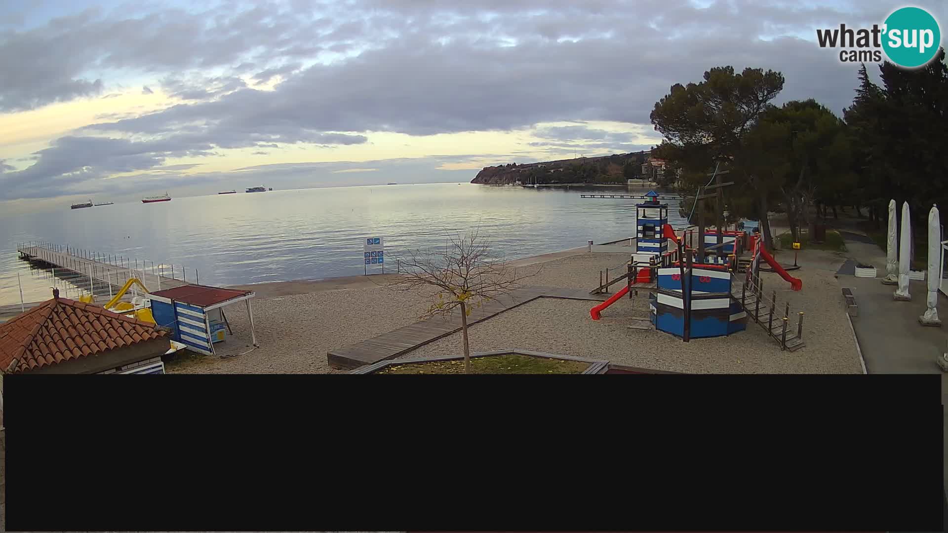 Webcam en direct Ankaran – Adria Ankaran Hotel & Resort – Slovénie