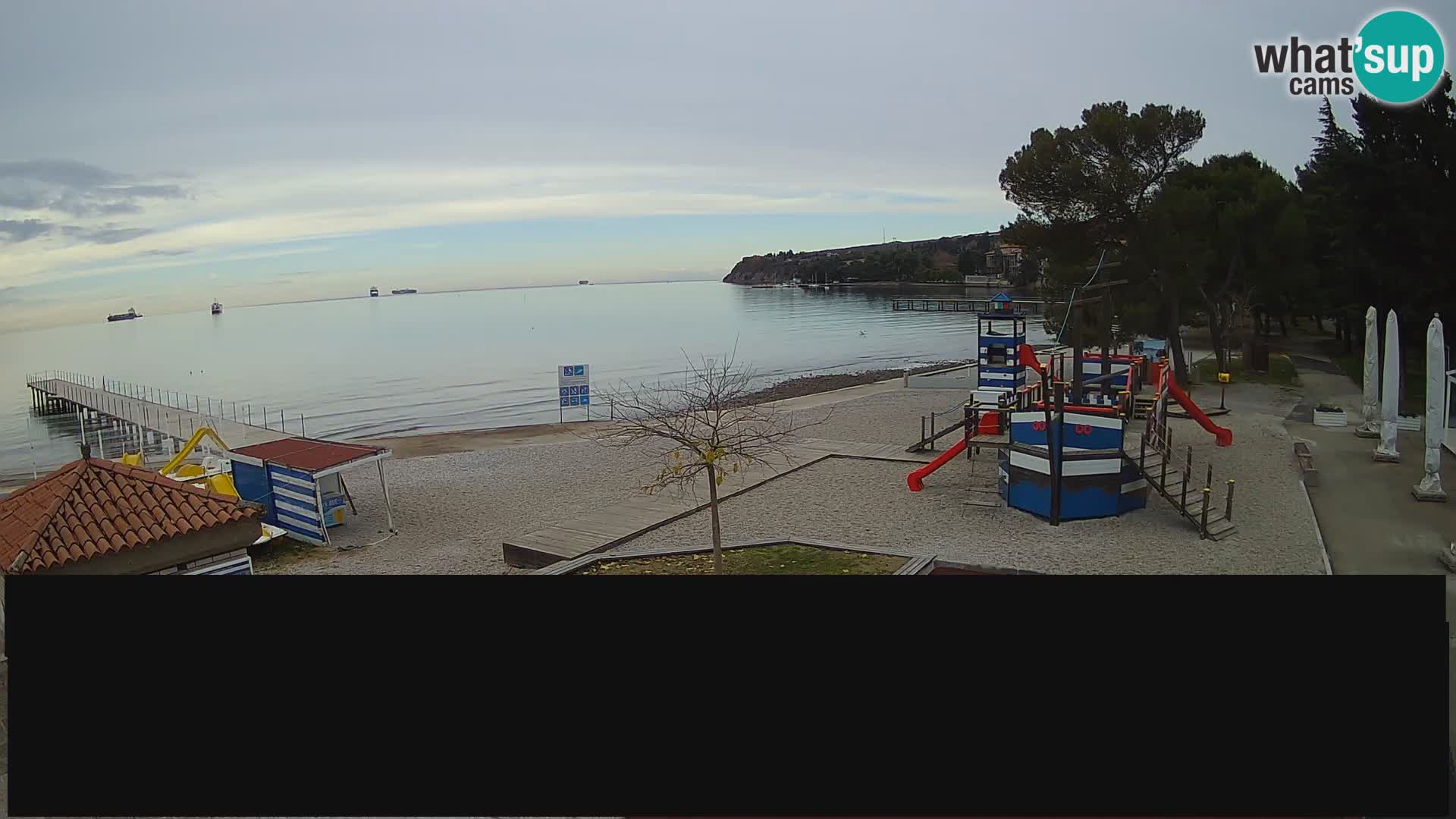 Live webcam Ankarano – Adria Ankaran Hotel & Resort – Slovenia