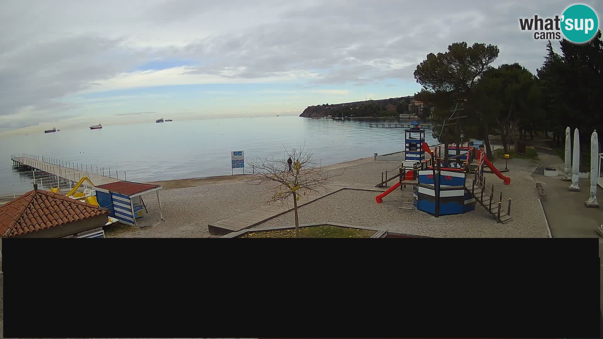 Webcam en direct Ankaran – Adria Ankaran Hotel & Resort – Slovénie