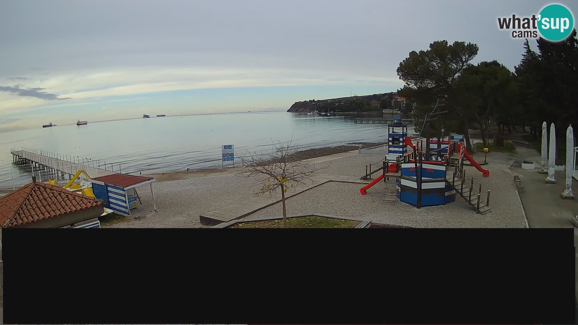 Live webcam Ankarano – Adria Ankaran Hotel & Resort – Slovenia