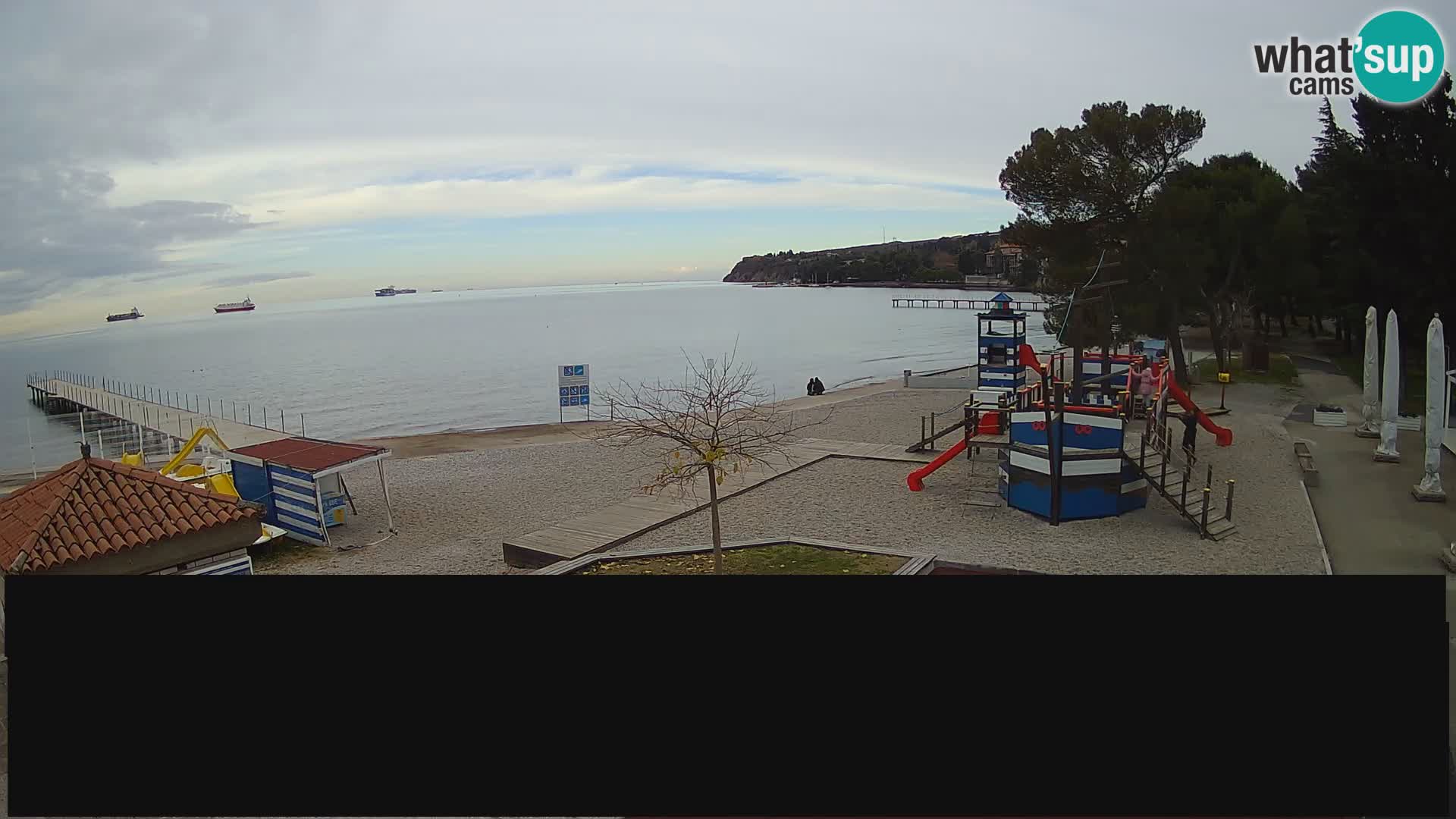 Web kamera uživo Ankaran – Adria Ankaran Hotel & Resort – Slovenija