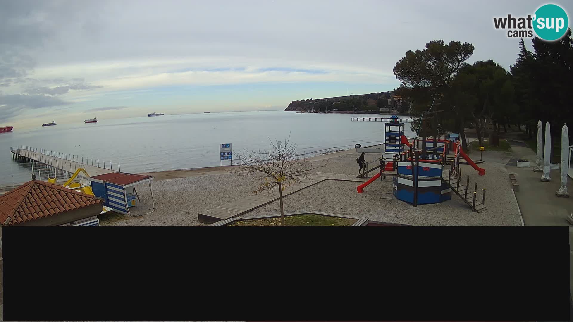 Live webcam Ankaran – Adria Ankaran Hotel & Resort – Slovenia