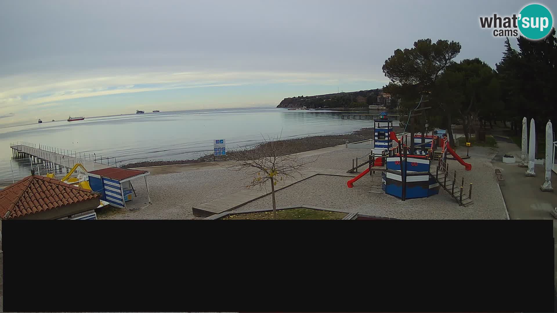 Webcam en direct Ankaran – Adria Ankaran Hotel & Resort – Slovénie