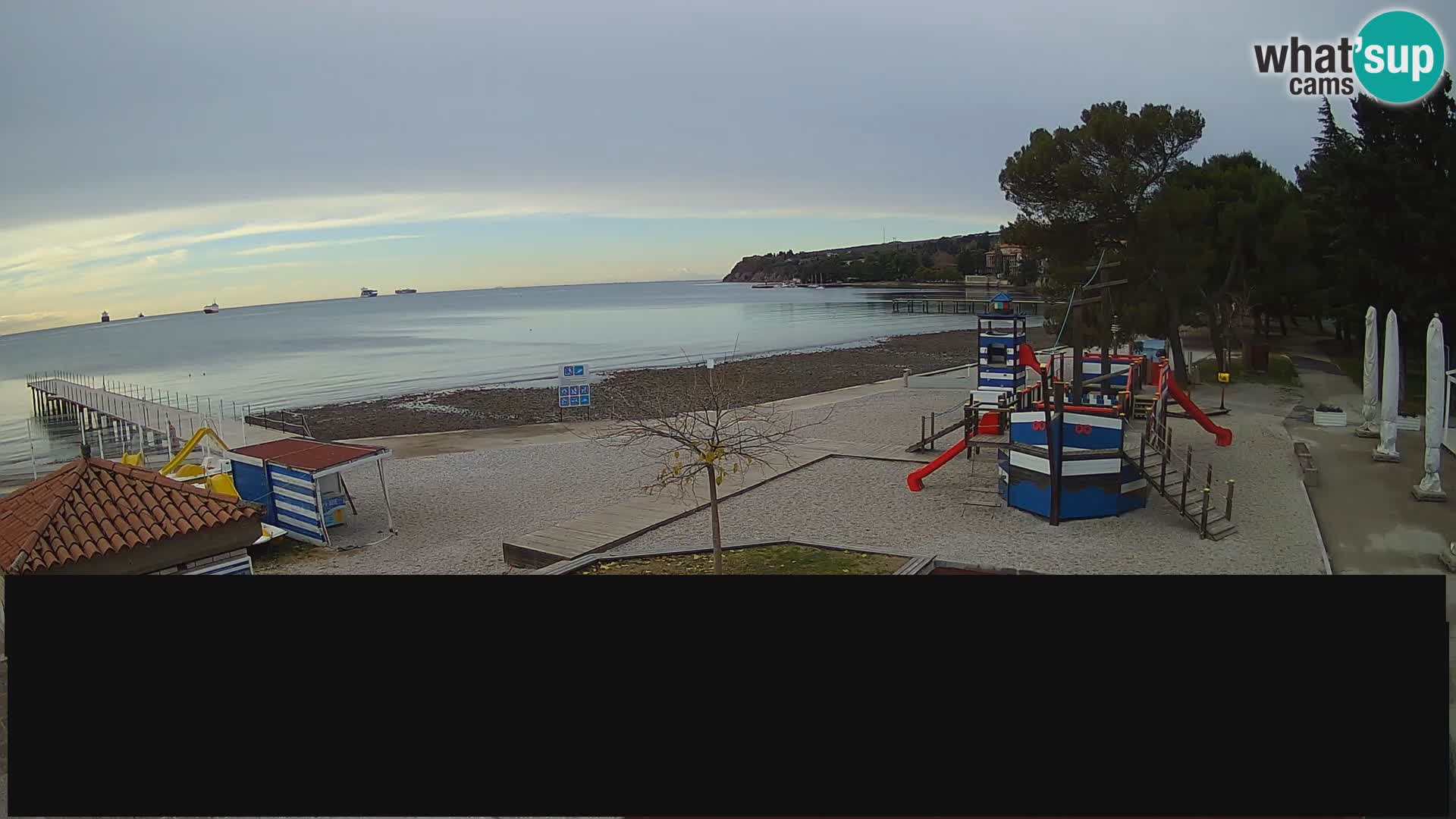 Live webcam Ankarano – Adria Ankaran Hotel & Resort – Slovenia