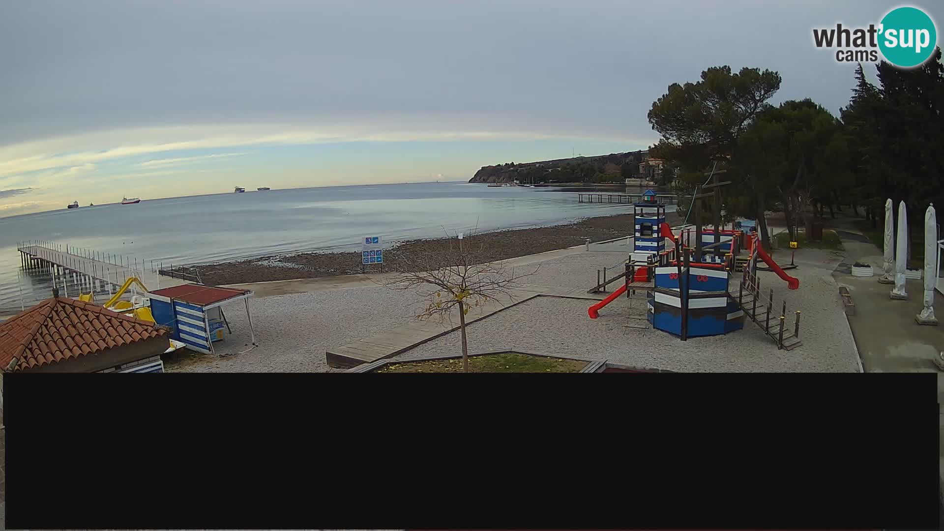 Live Webcam Ankaran – Adria Ankaran Hotel & Resort – Slowenien