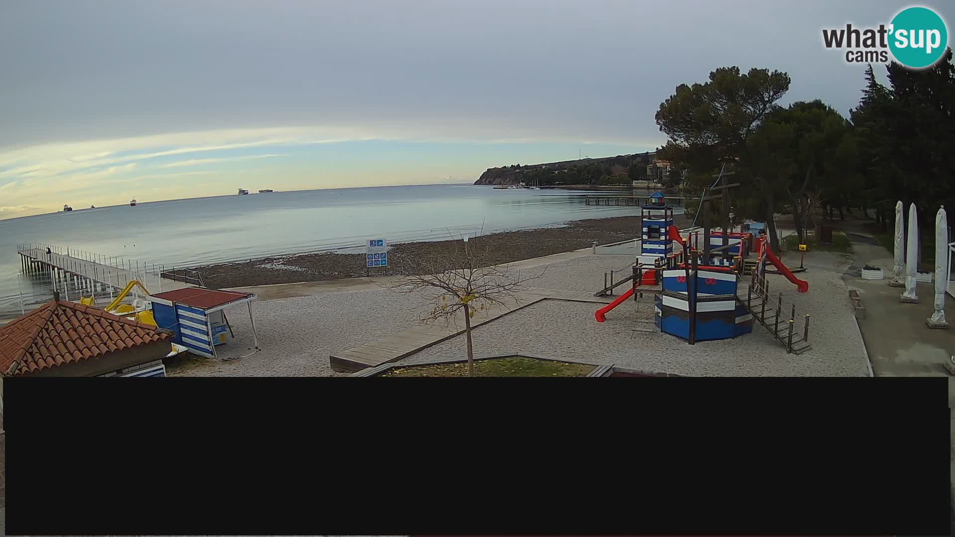 Live webcam Ankaran – Adria Ankaran Hotel & Resort – Slovenia