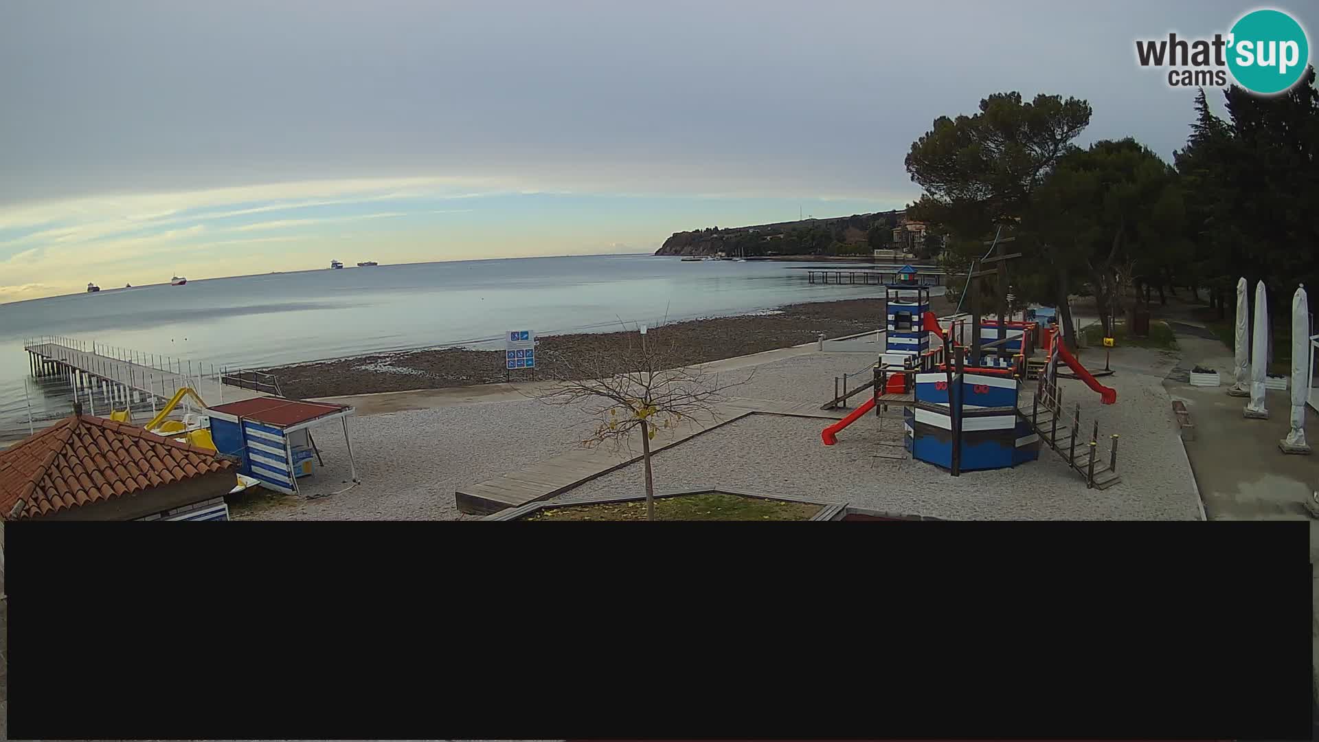 Webcam en direct Ankaran – Adria Ankaran Hotel & Resort – Slovénie