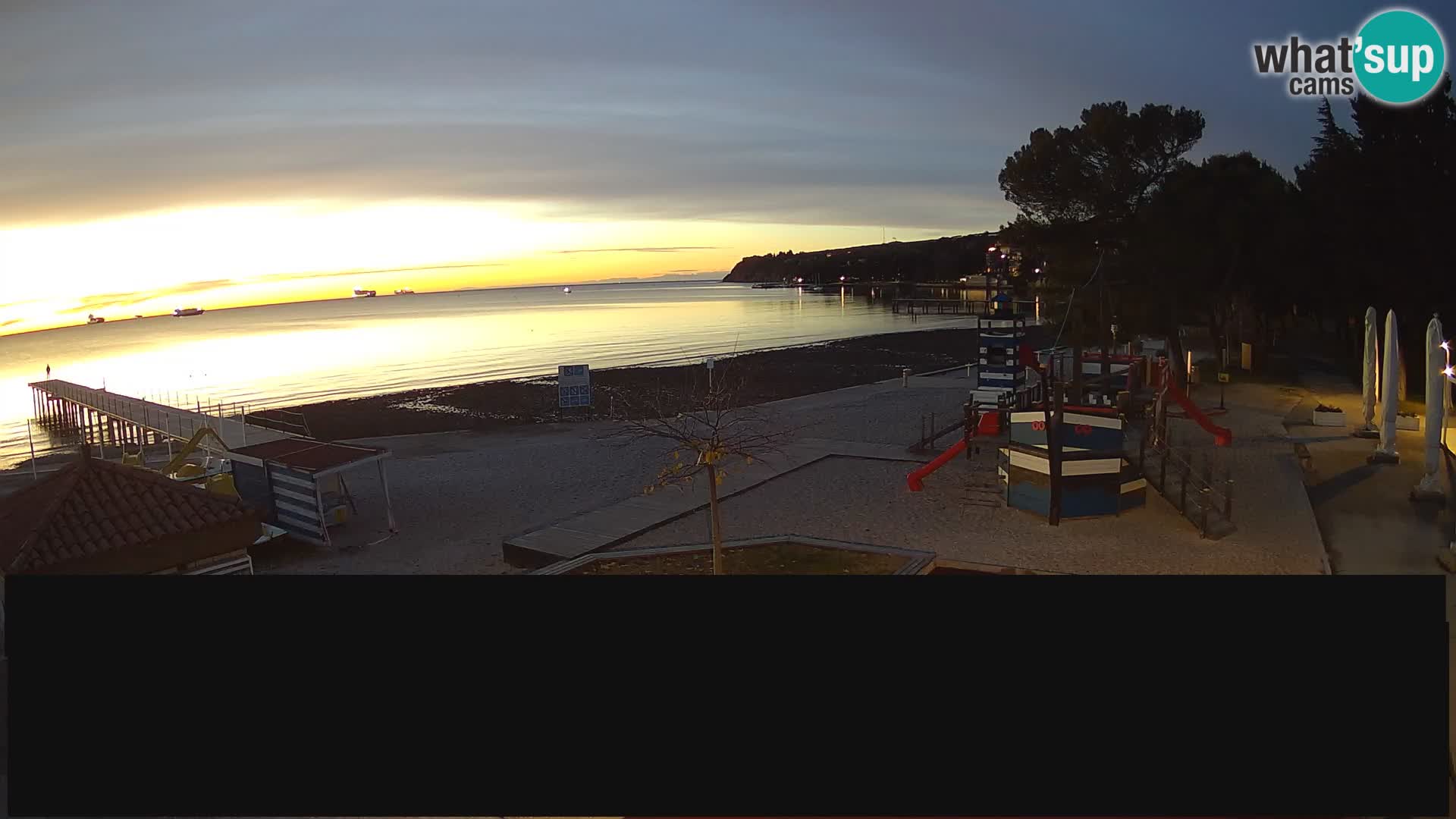 Cámara web en vivo Ankaran – Adria Ankaran Hotel & Resort – Eslovenia