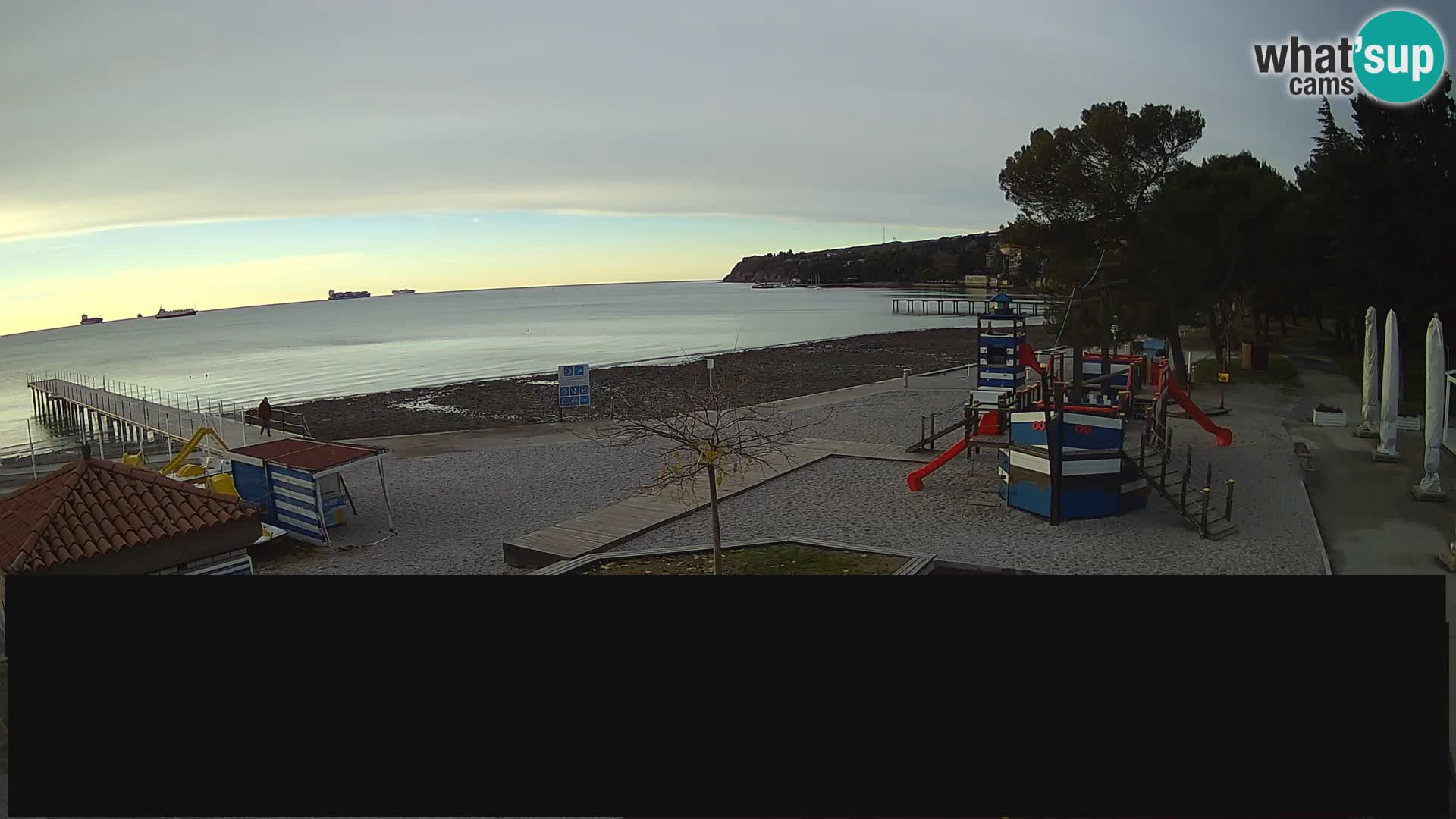 Live webcam Ankaran – Adria Ankaran Hotel & Resort – Slovenia