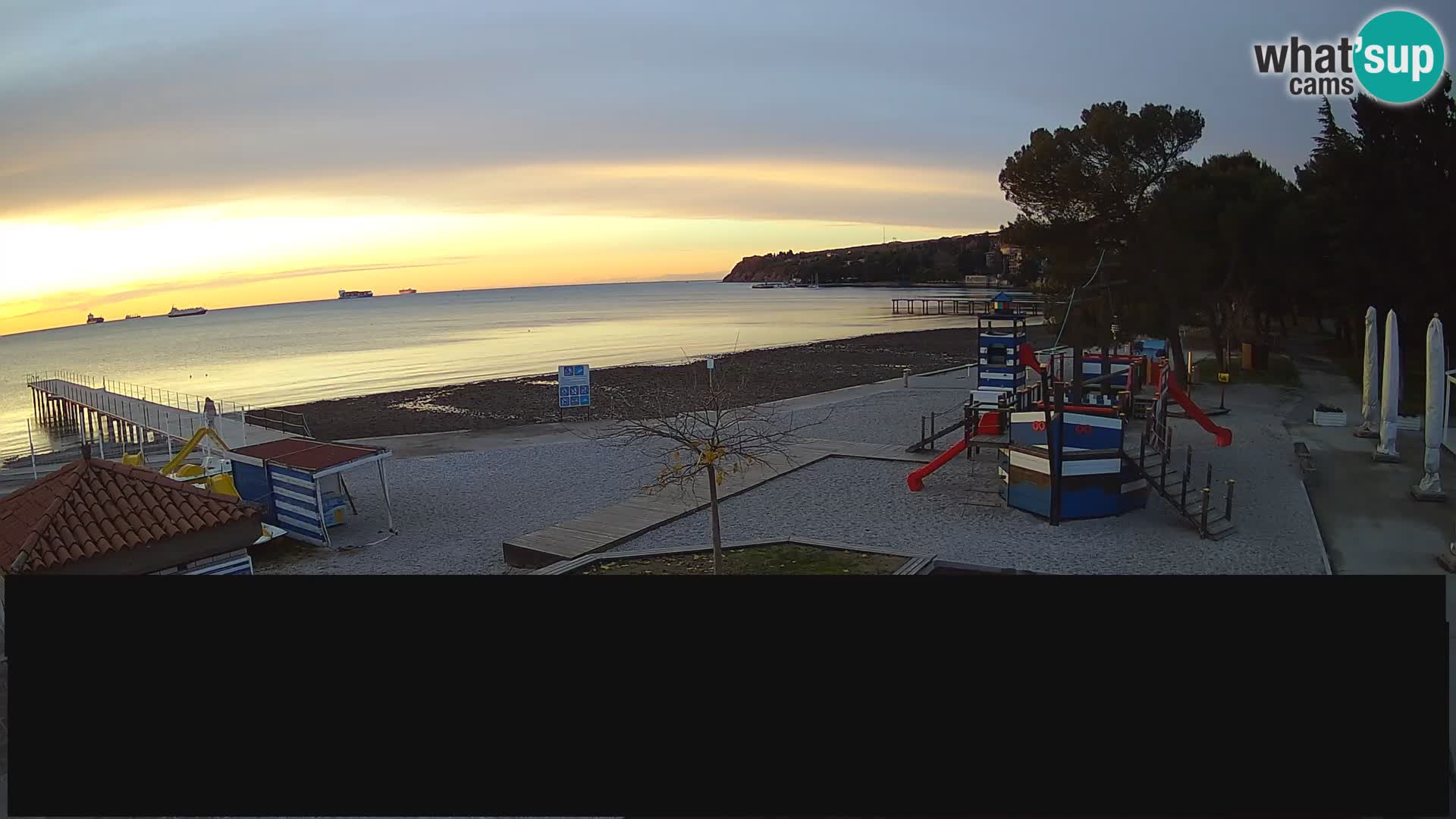 Webcam en direct Ankaran – Adria Ankaran Hotel & Resort – Slovénie