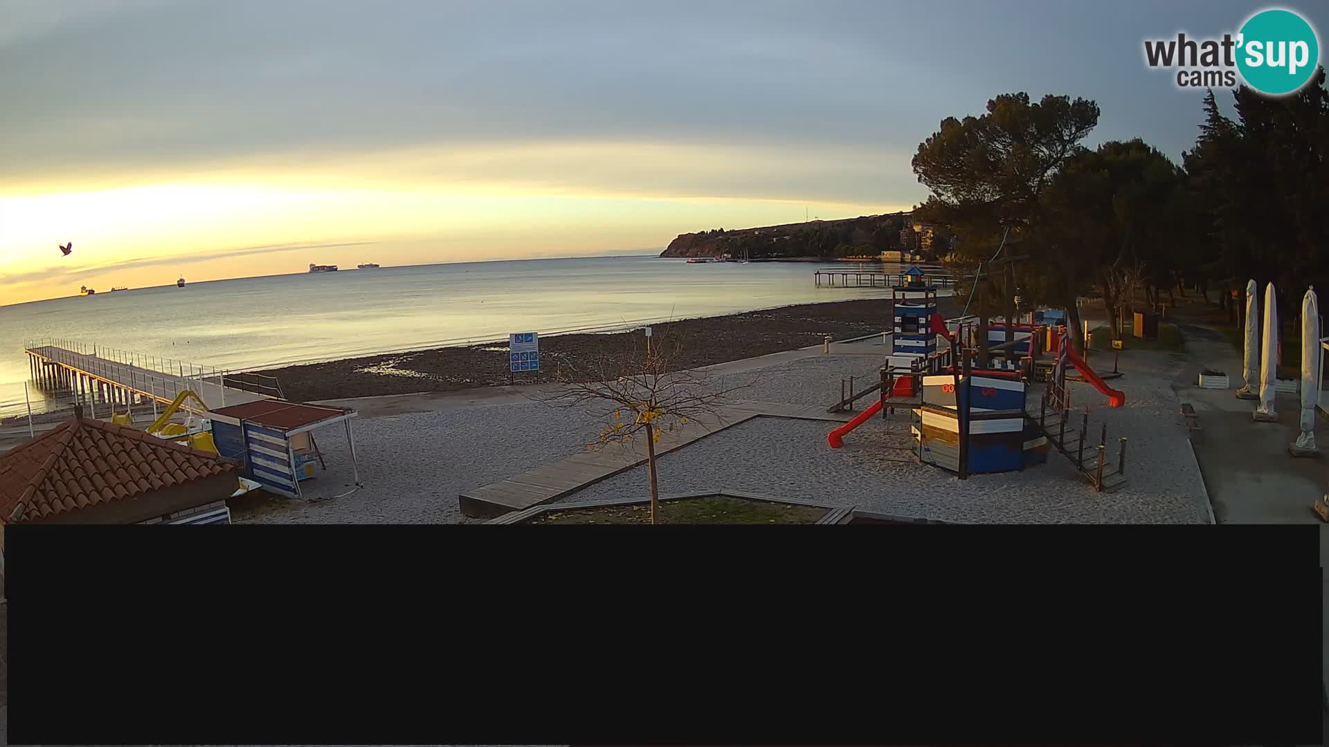 Cámara web en vivo Ankaran – Adria Ankaran Hotel & Resort – Eslovenia