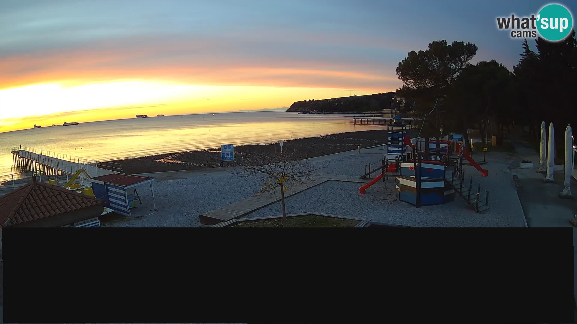 Web kamera uživo Ankaran – Adria Ankaran Hotel & Resort – Slovenija