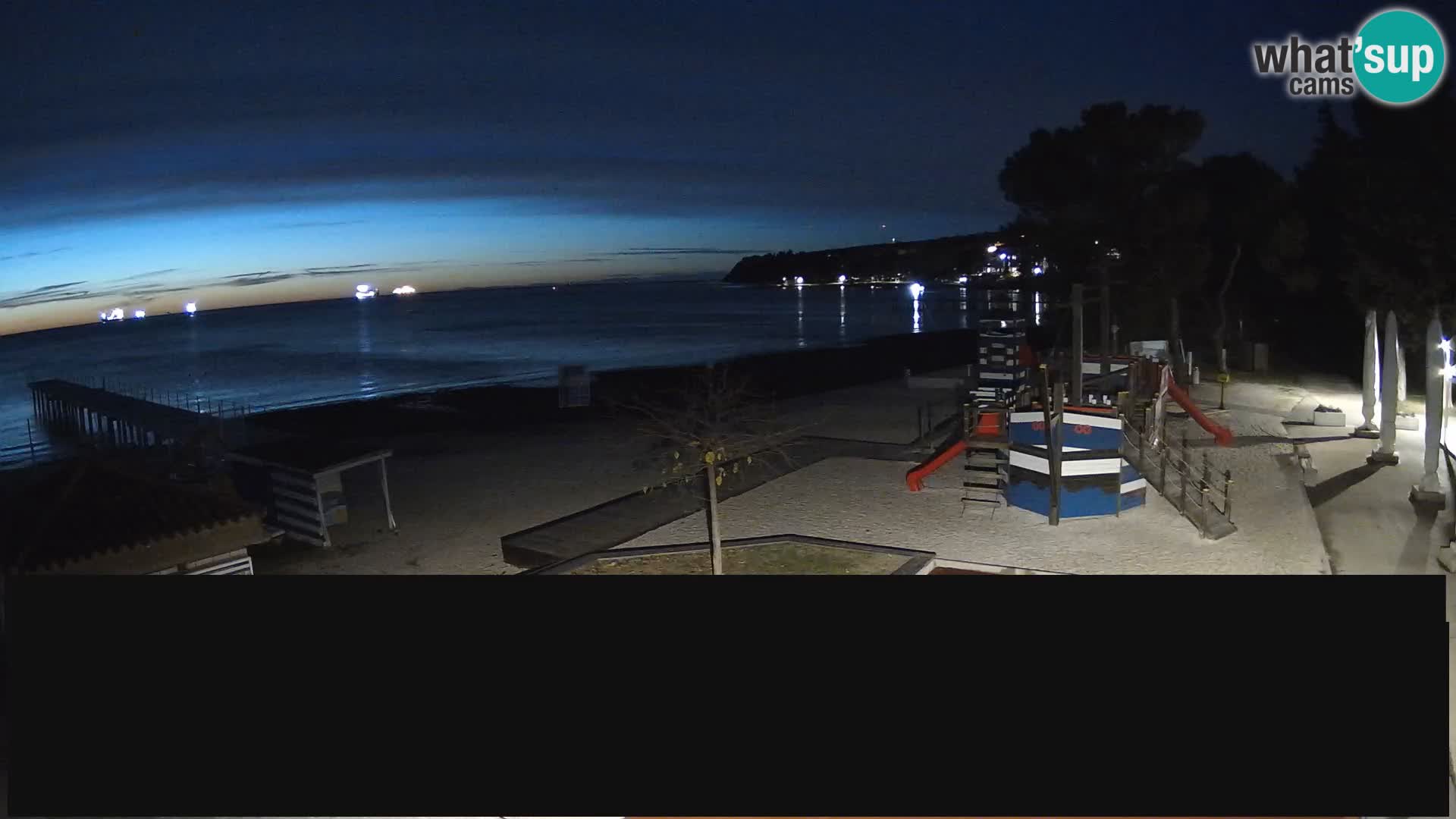 Webcam en direct Ankaran – Adria Ankaran Hotel & Resort – Slovénie