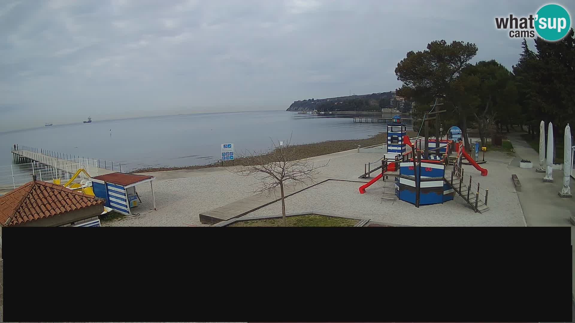 Live webcam Ankaran – Adria Ankaran Hotel & Resort – Slovenia