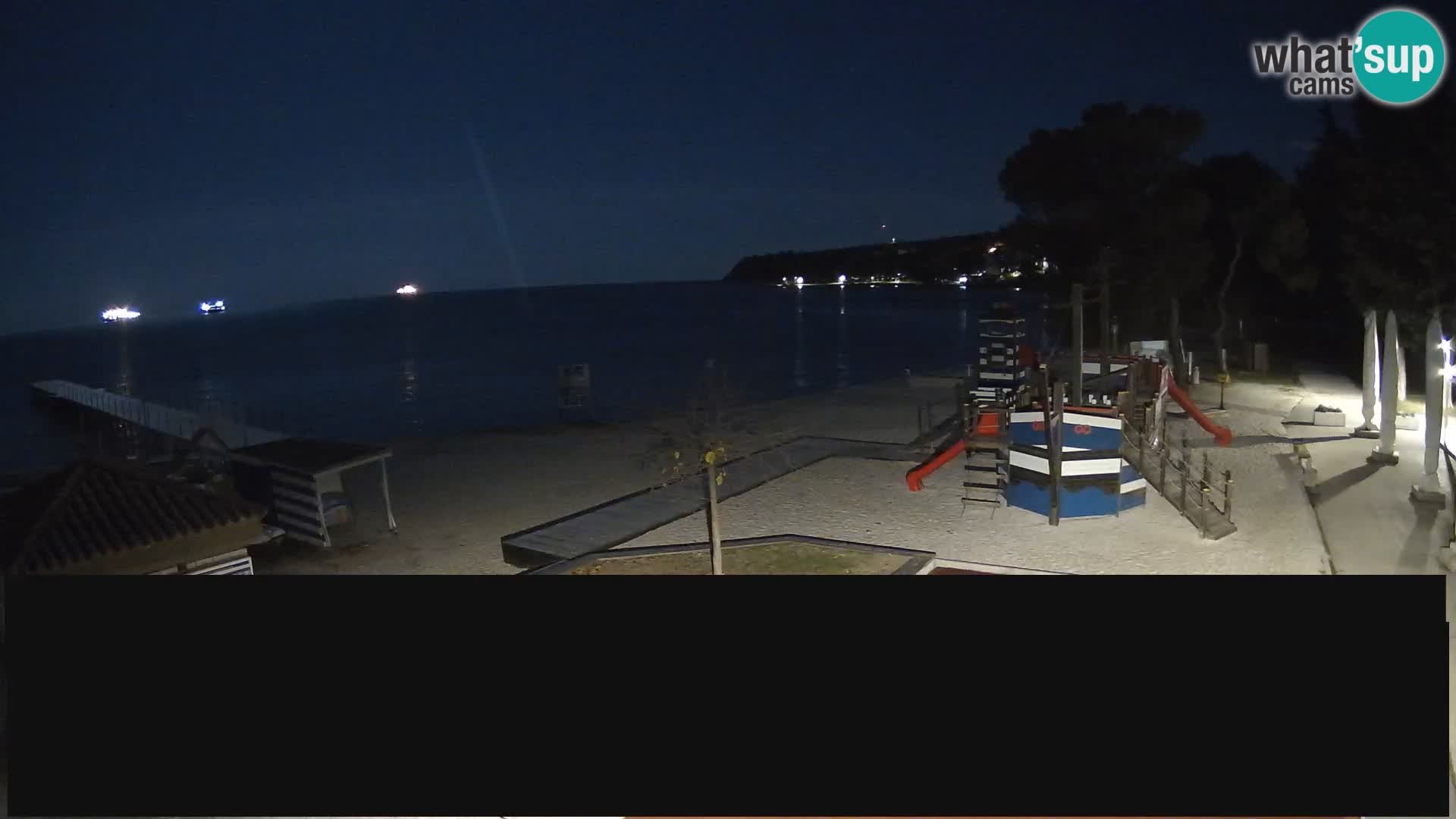 Web kamera uživo Ankaran – Adria Ankaran Hotel & Resort – Slovenija