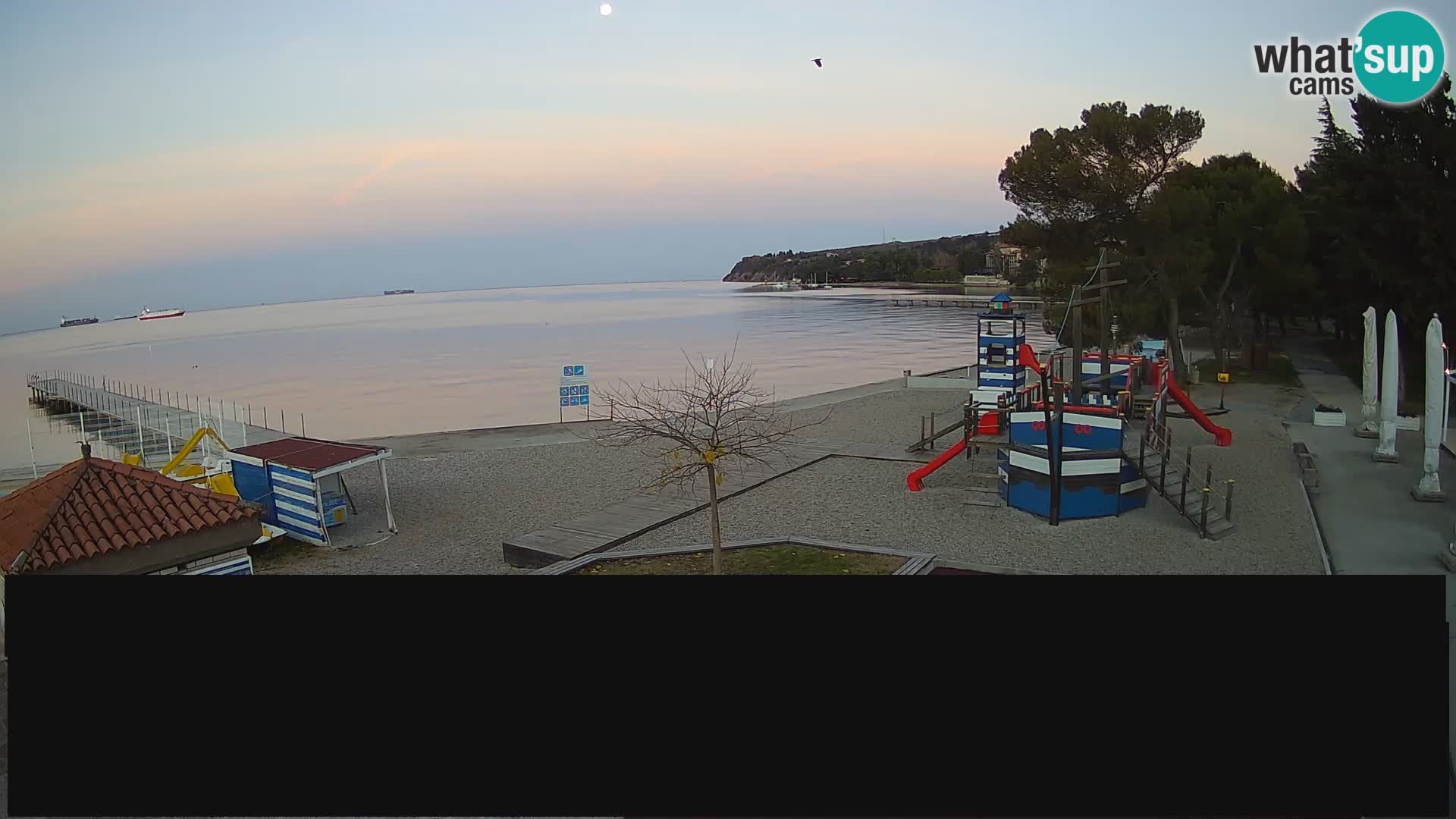 Web kamera uživo Ankaran – Adria Ankaran Hotel & Resort – Slovenija