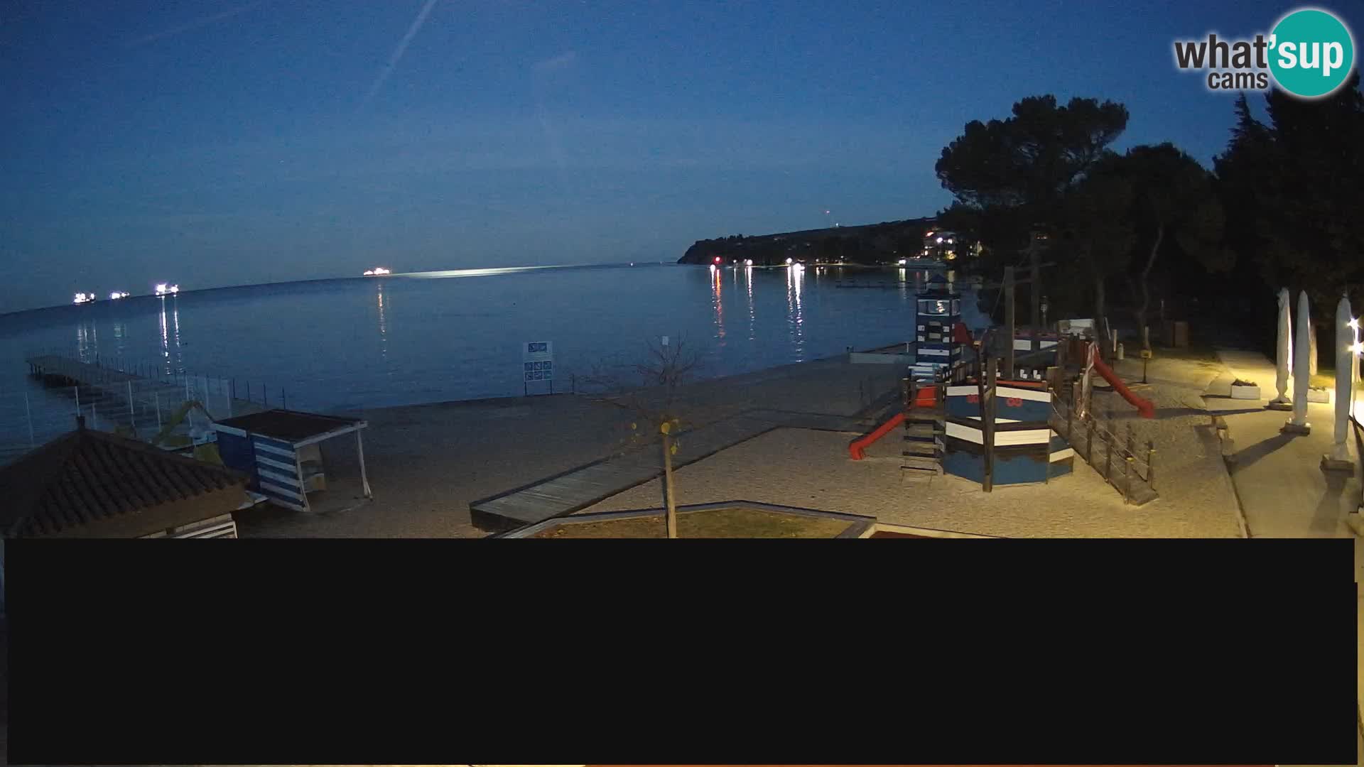 Cámara web en vivo Ankaran – Adria Ankaran Hotel & Resort – Eslovenia