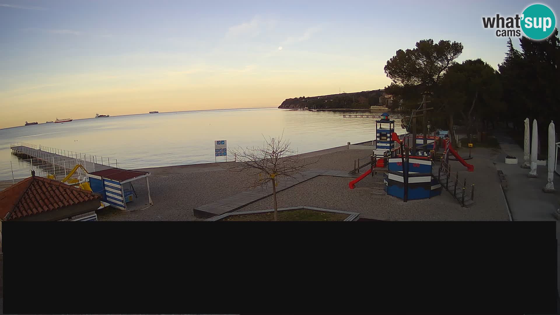 Live webcam Ankaran – Adria Ankaran Hotel & Resort – Slovenia