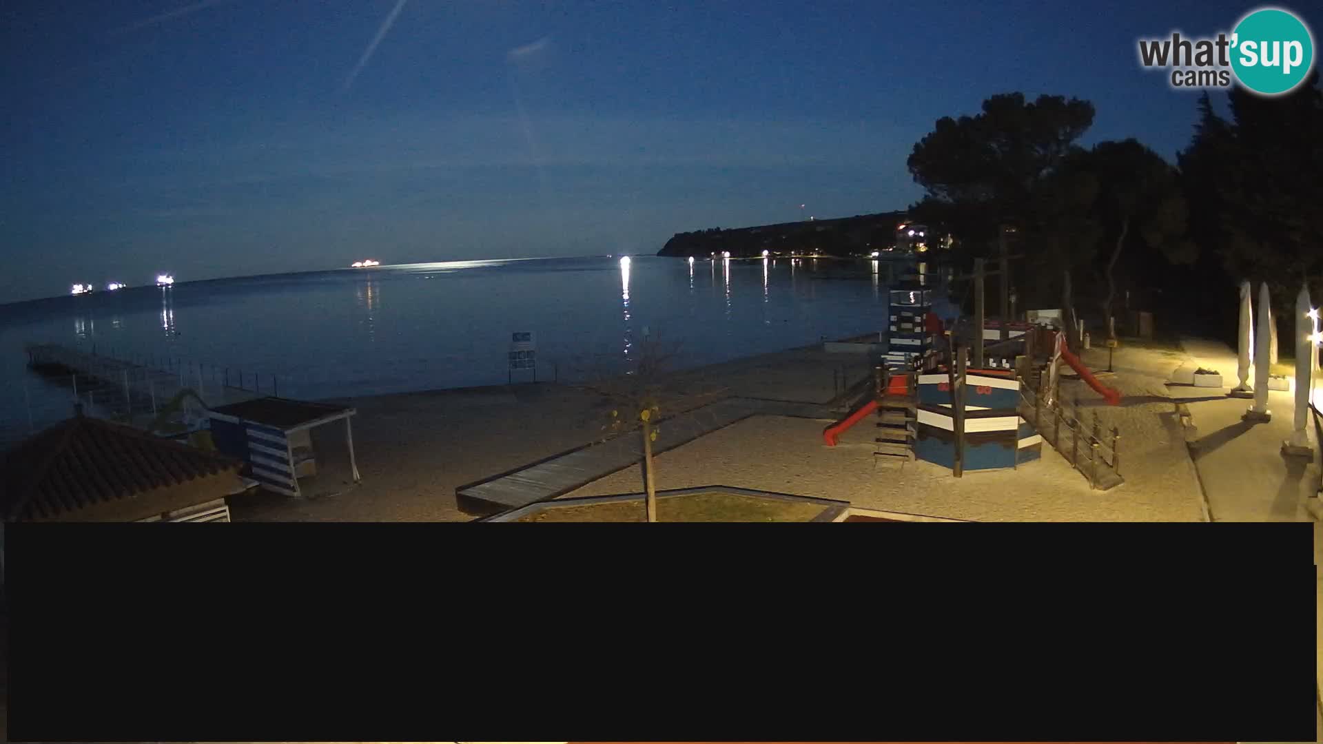 Cámara web en vivo Ankaran – Adria Ankaran Hotel & Resort – Eslovenia