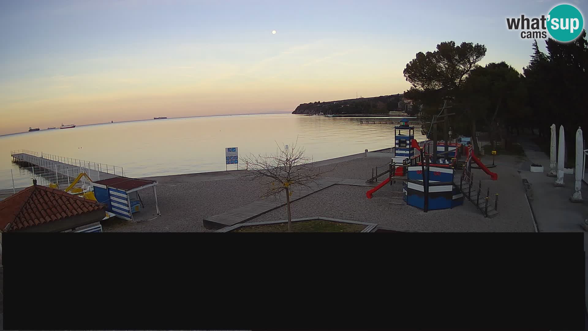 Web kamera uživo Ankaran – Adria Ankaran Hotel & Resort – Slovenija