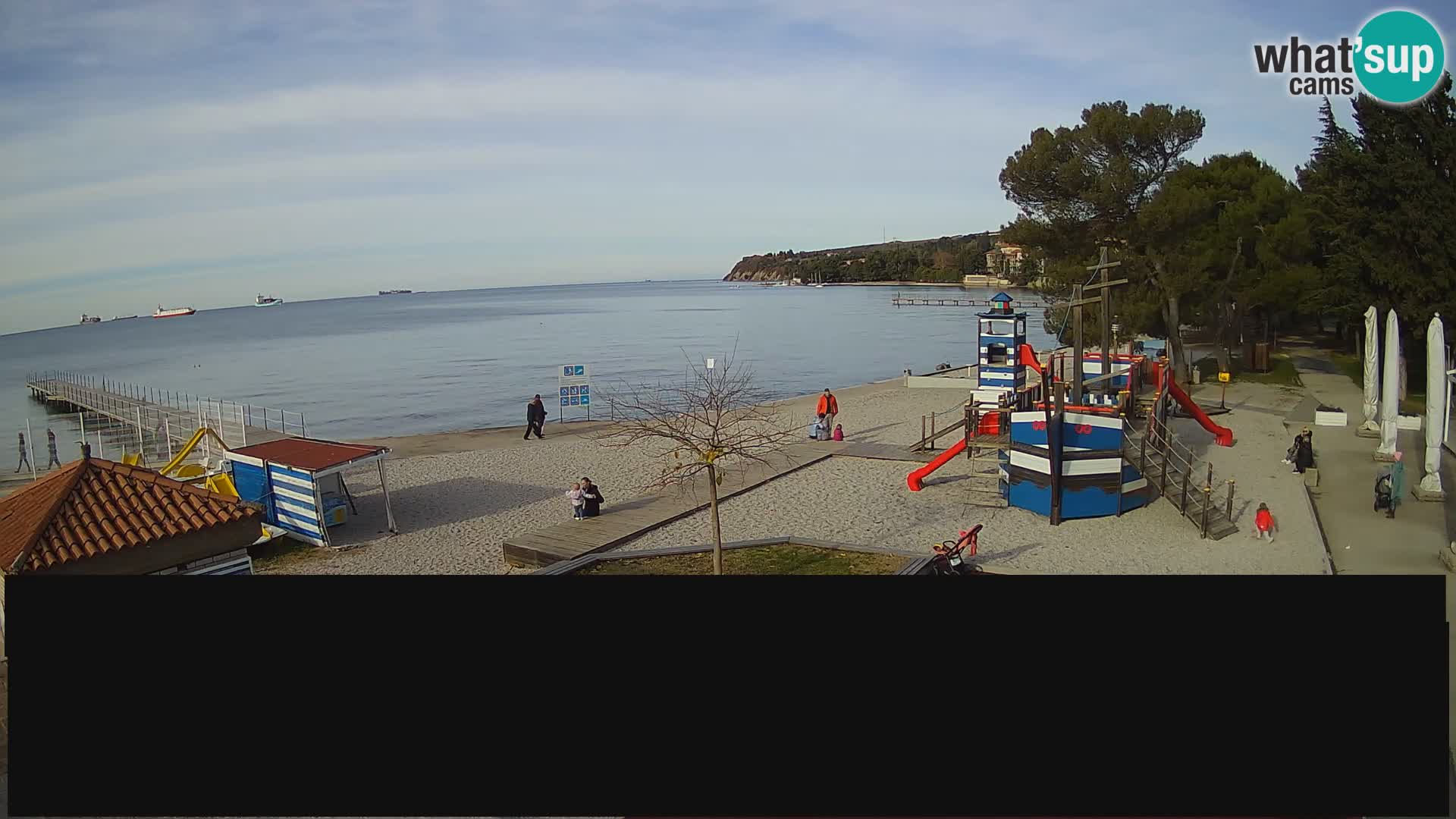 Webcam en direct Ankaran – Adria Ankaran Hotel & Resort – Slovénie