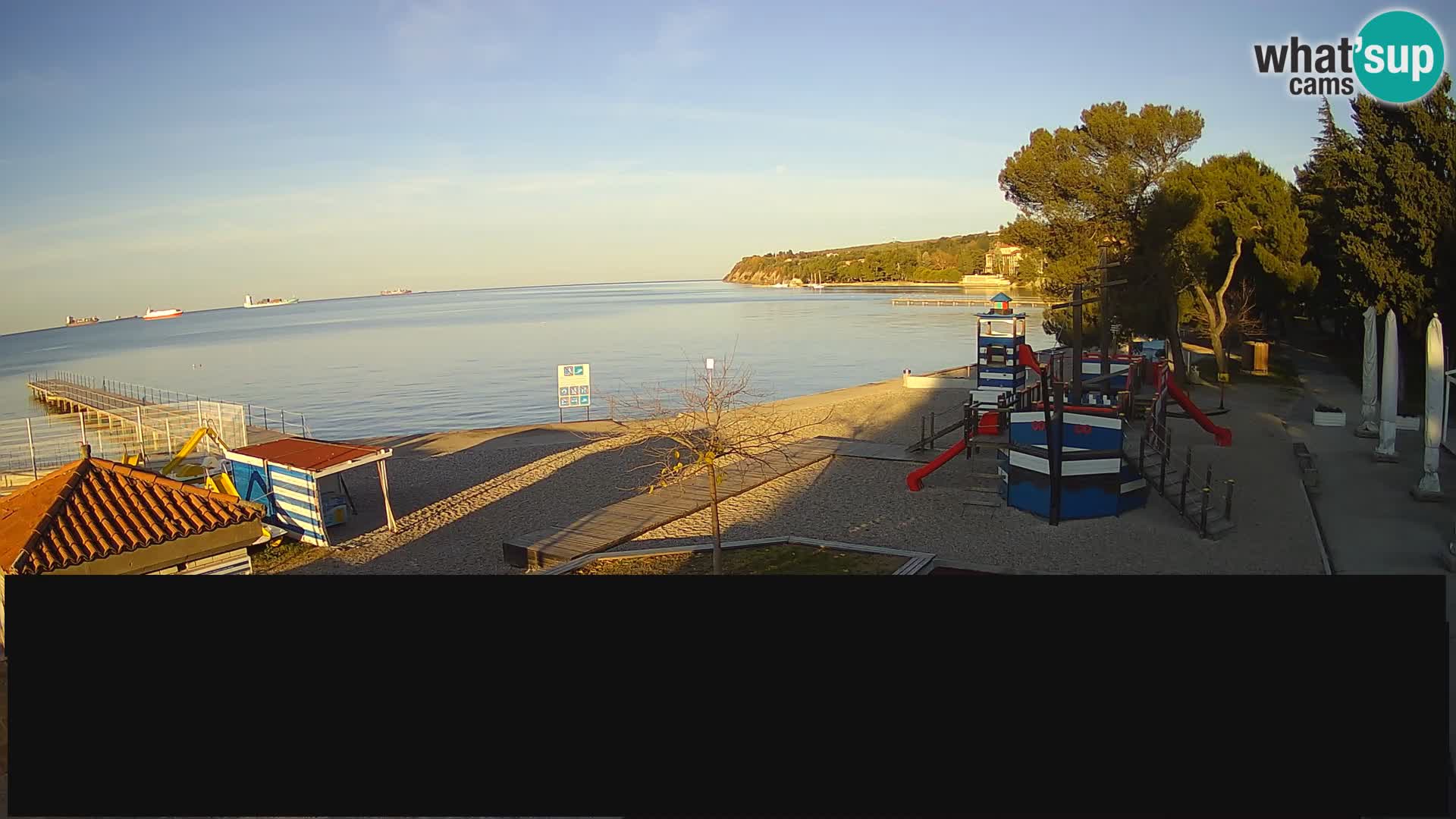 Cámara web en vivo Ankaran – Adria Ankaran Hotel & Resort – Eslovenia