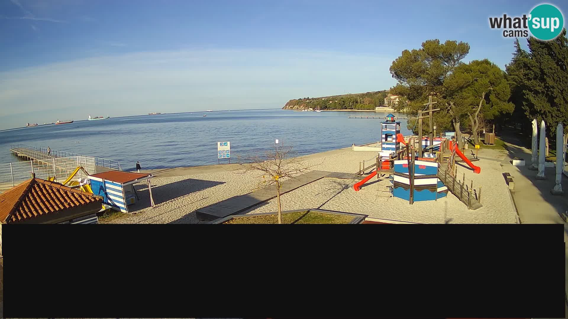 Live webcam Ankarano – Adria Ankaran Hotel & Resort – Slovenia