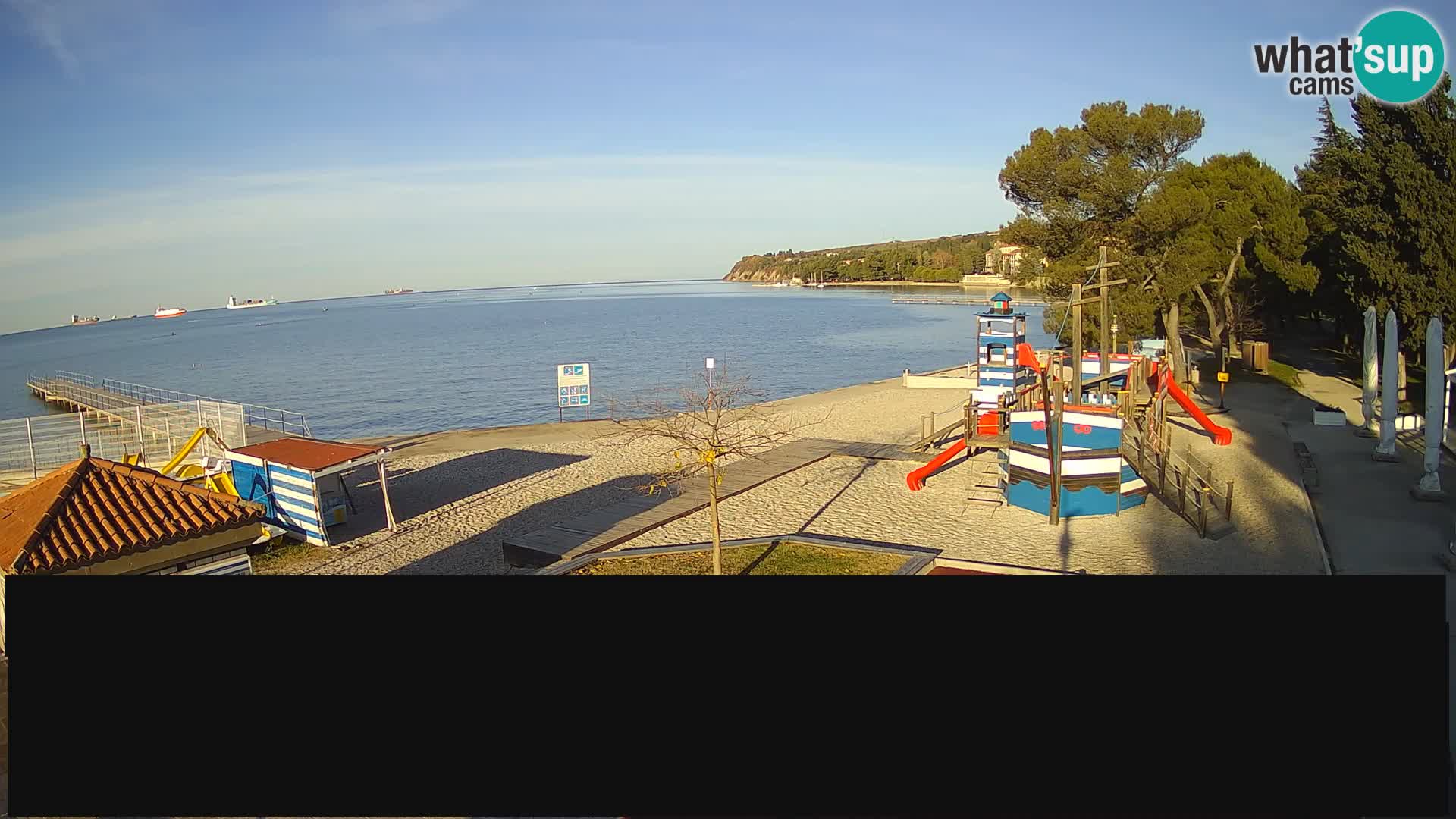 Live webcam Ankarano – Adria Ankaran Hotel & Resort – Slovenia