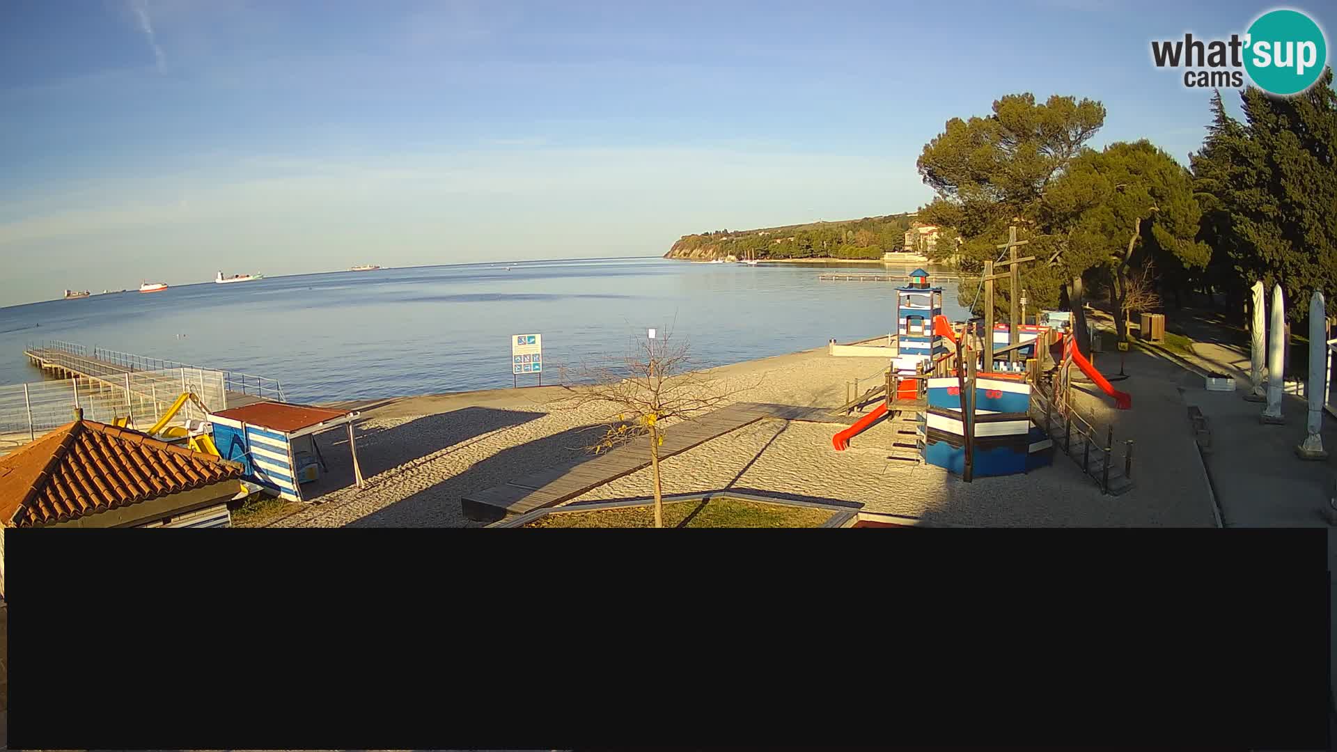 Live webcam Ankarano – Adria Ankaran Hotel & Resort – Slovenia