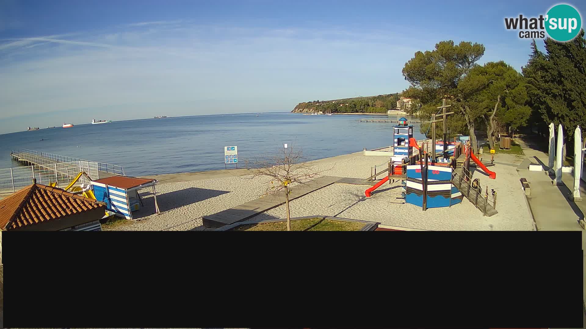 Live webcam Ankarano – Adria Ankaran Hotel & Resort – Slovenia