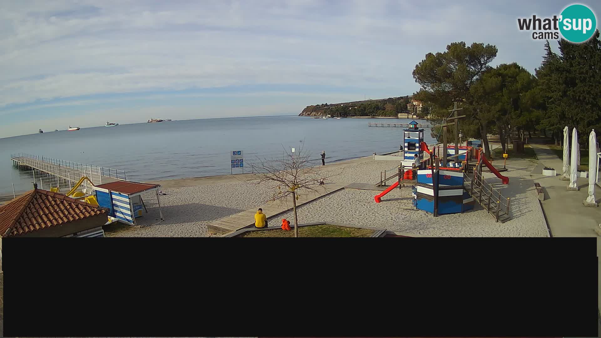 Live webcam Ankarano – Adria Ankaran Hotel & Resort – Slovenia