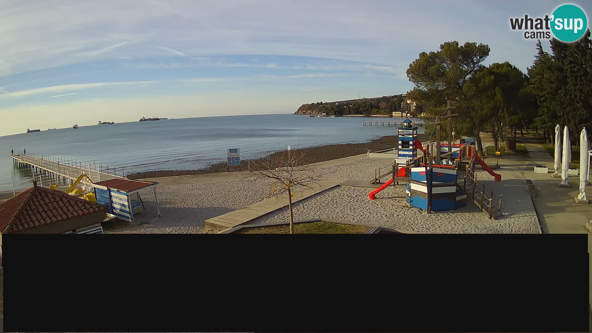 Live webcam Ankaran – Adria Ankaran Hotel & Resort – Slovenia