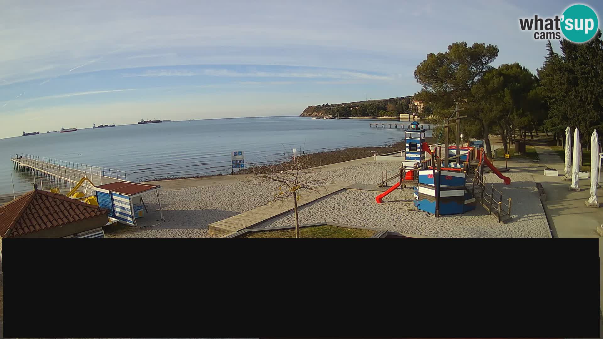 Live webcam Ankarano – Adria Ankaran Hotel & Resort – Slovenia